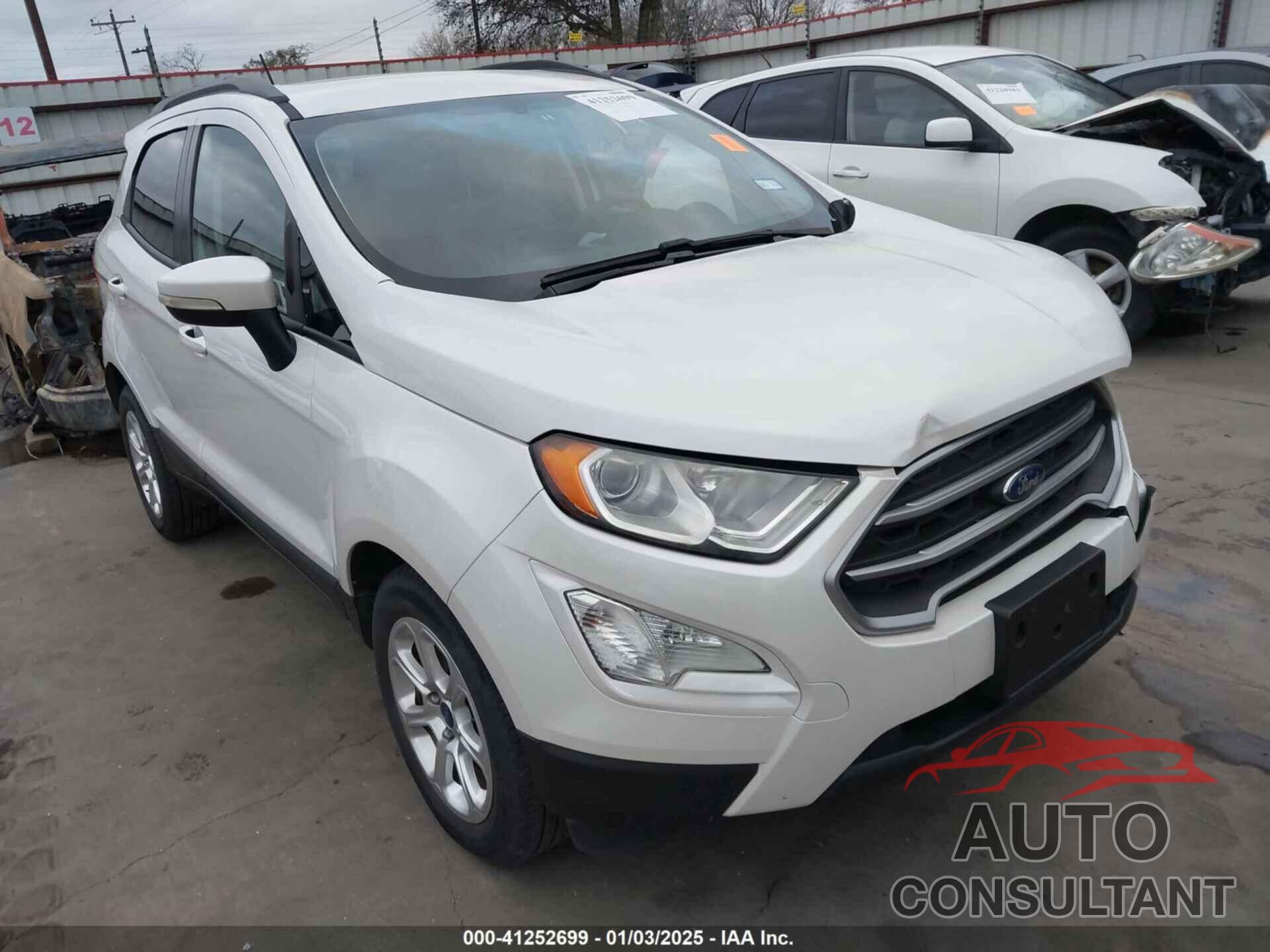 FORD ECOSPORT 2018 - MAJ3P1TE4JC189179