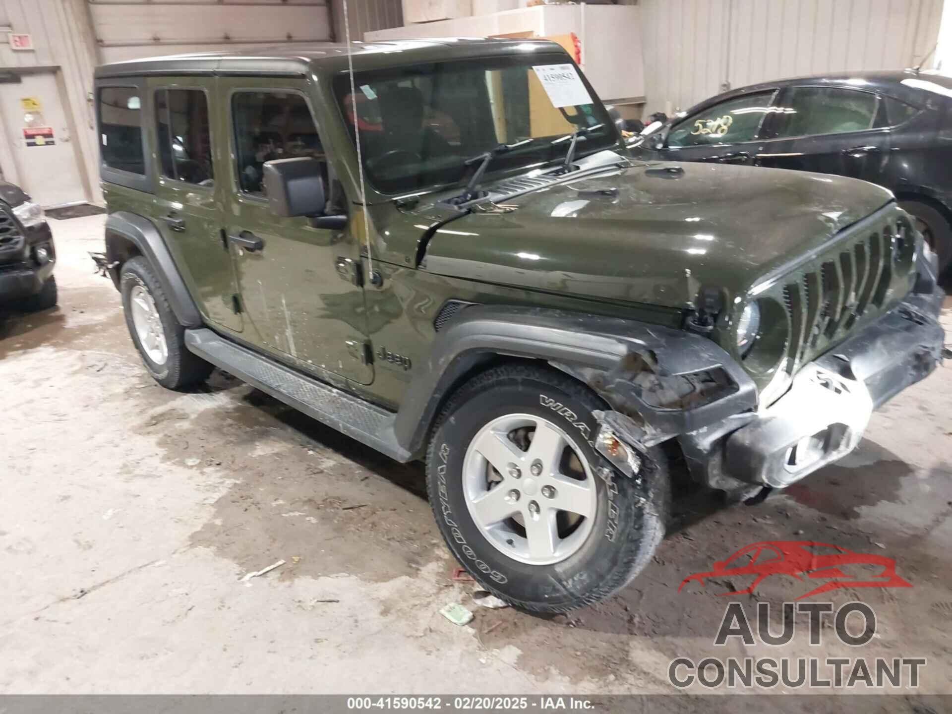 JEEP WRANGLER UNLIMITED 2021 - 1C4HJXKN1MW730360