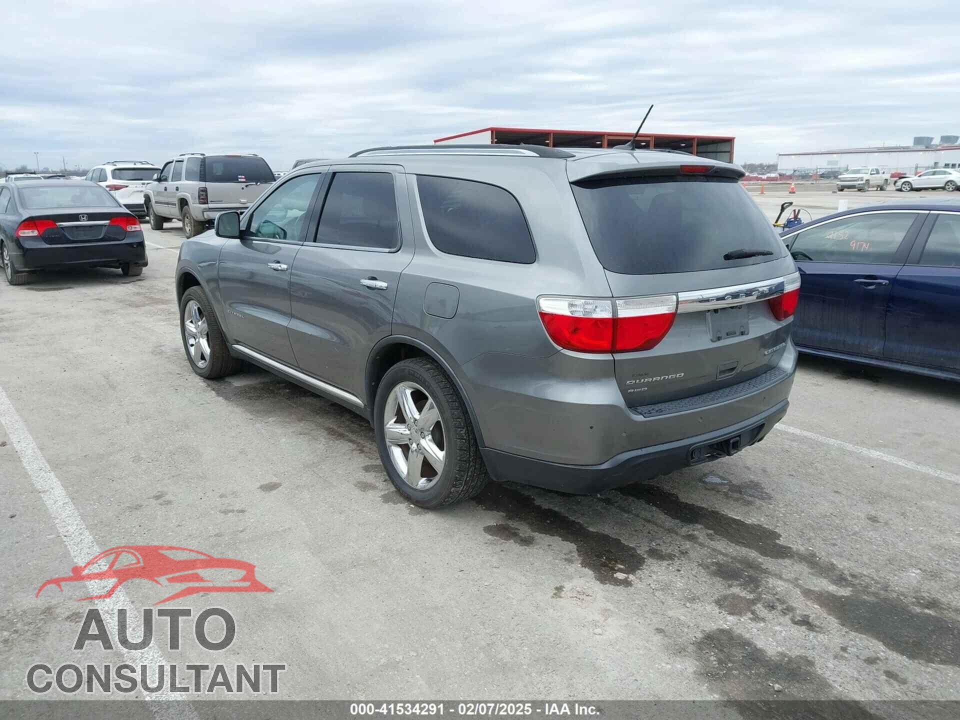 DODGE DURANGO 2012 - 1C4RDJEG2CC337960