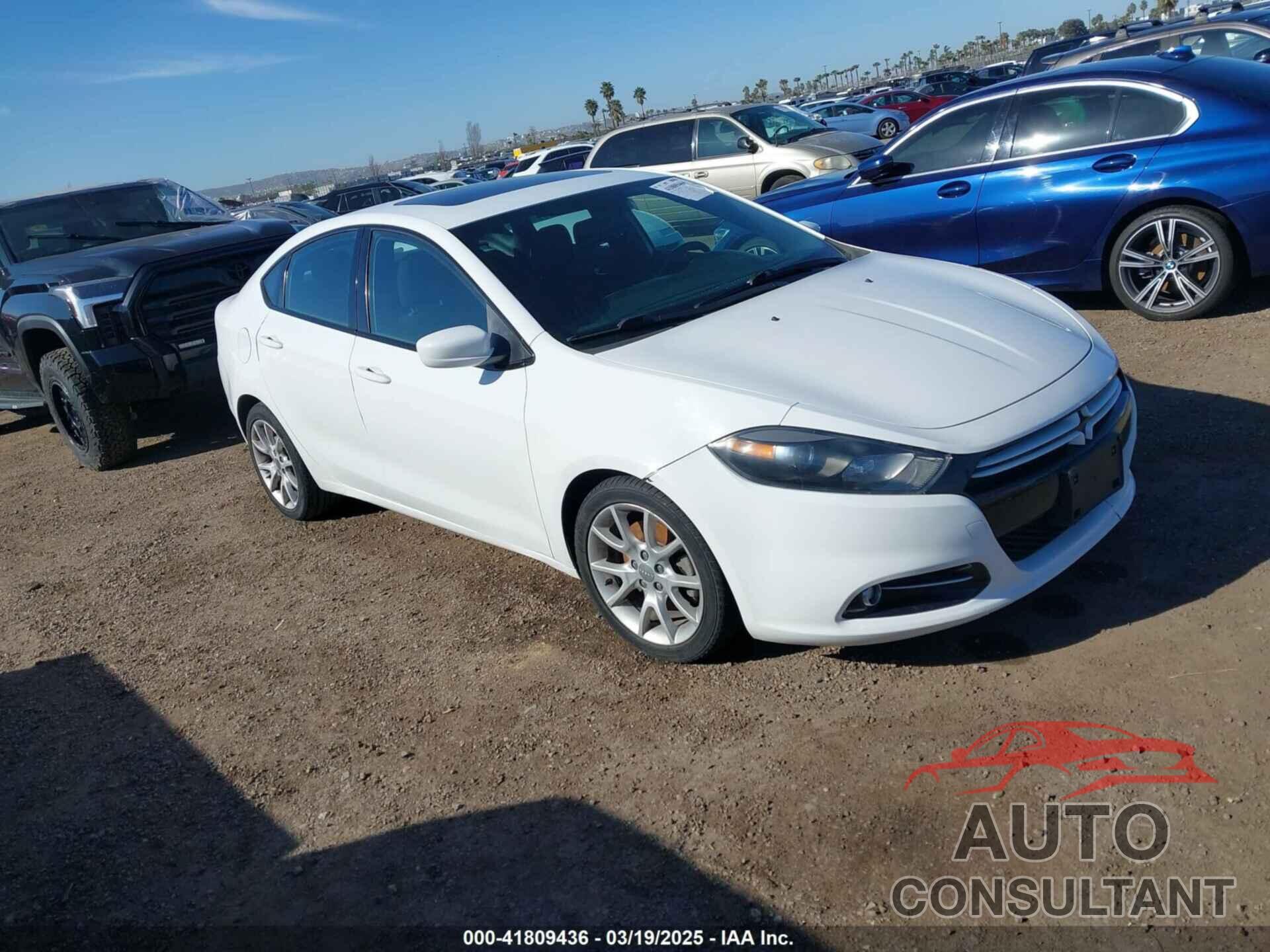 DODGE DART 2013 - 1C3CDFBA2DD268111