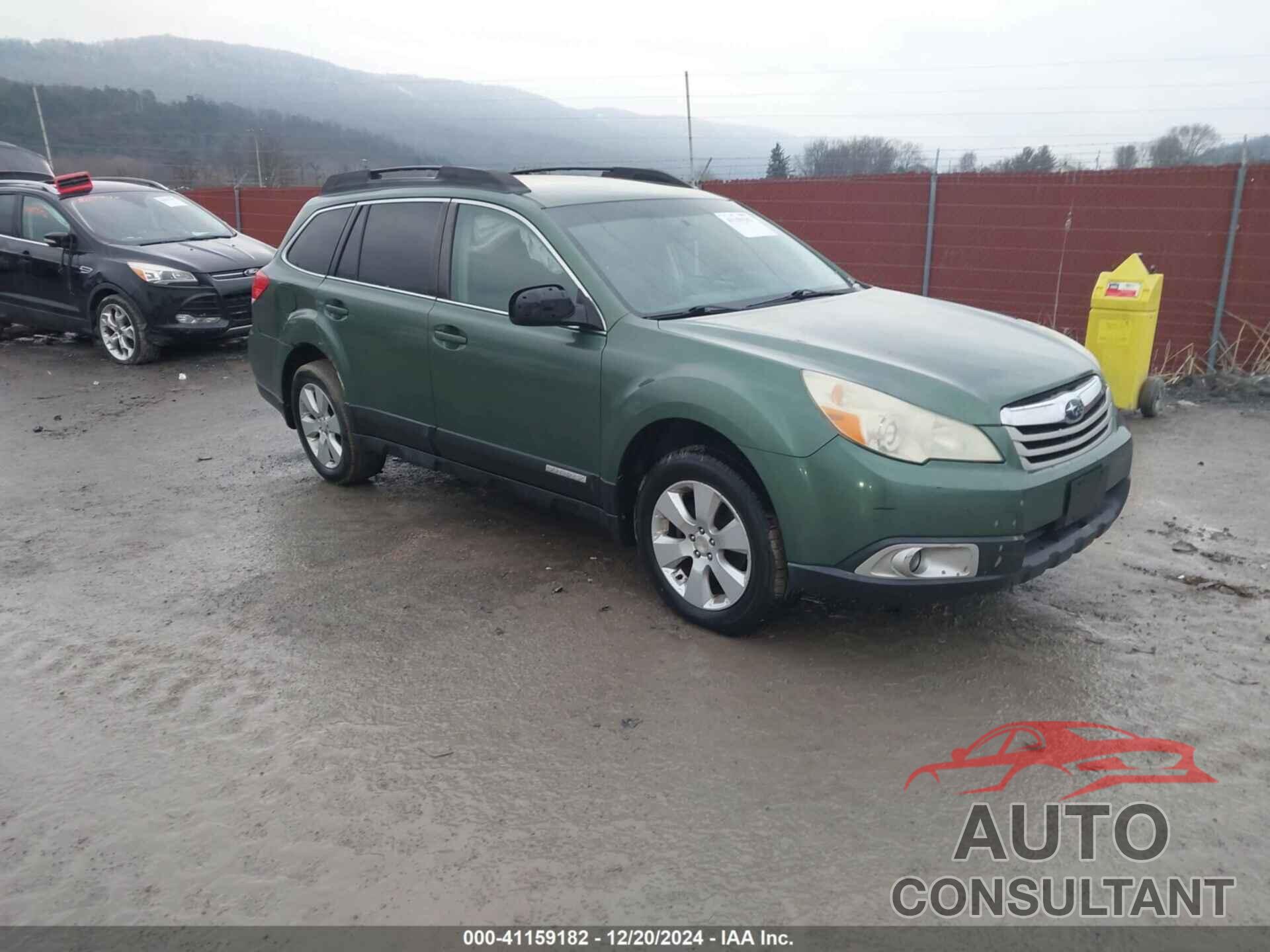 SUBARU OUTBACK 2010 - 4S4BRBCC8A3374867