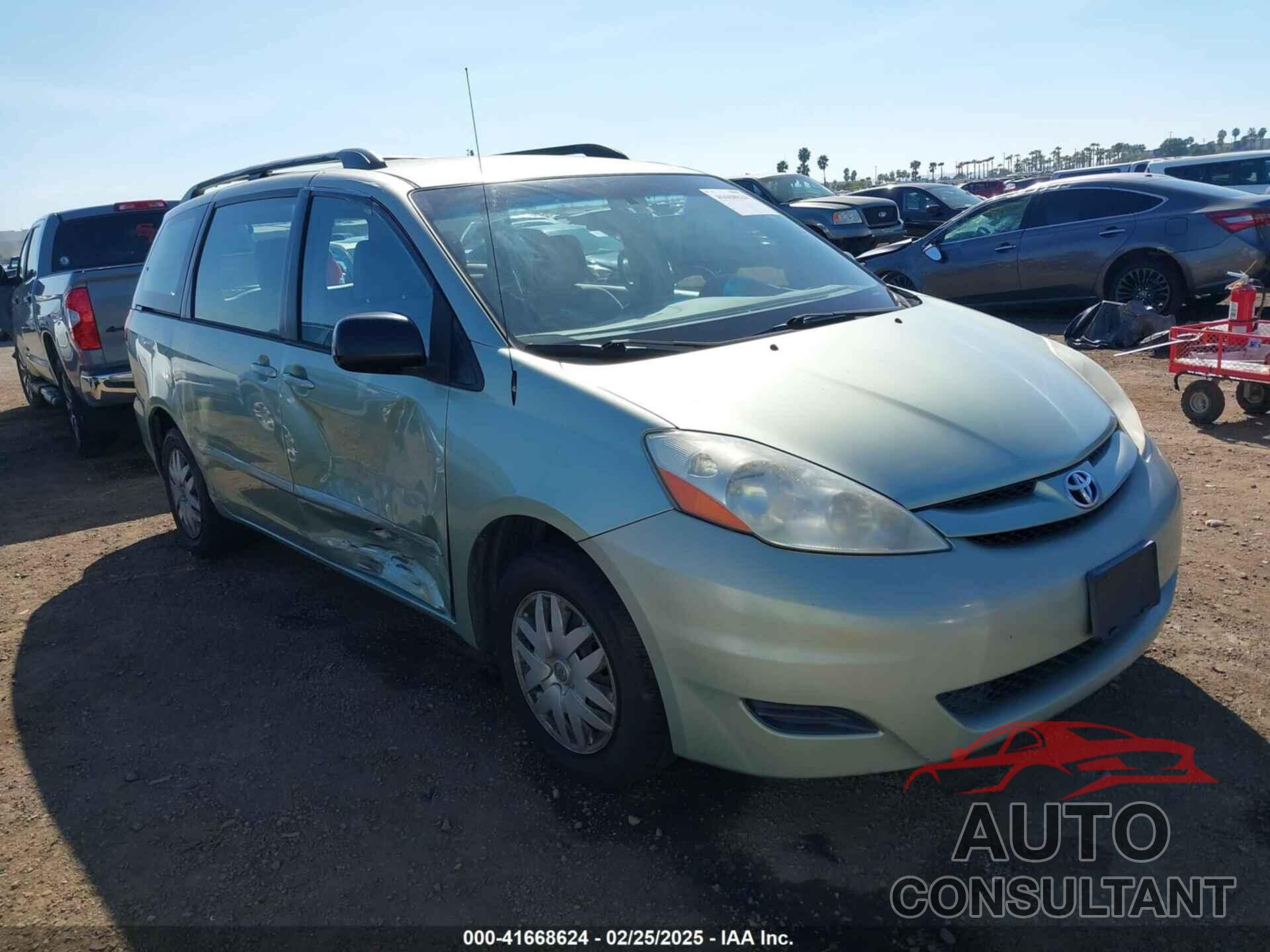 TOYOTA SIENNA 2009 - 5TDZK23C69S240148