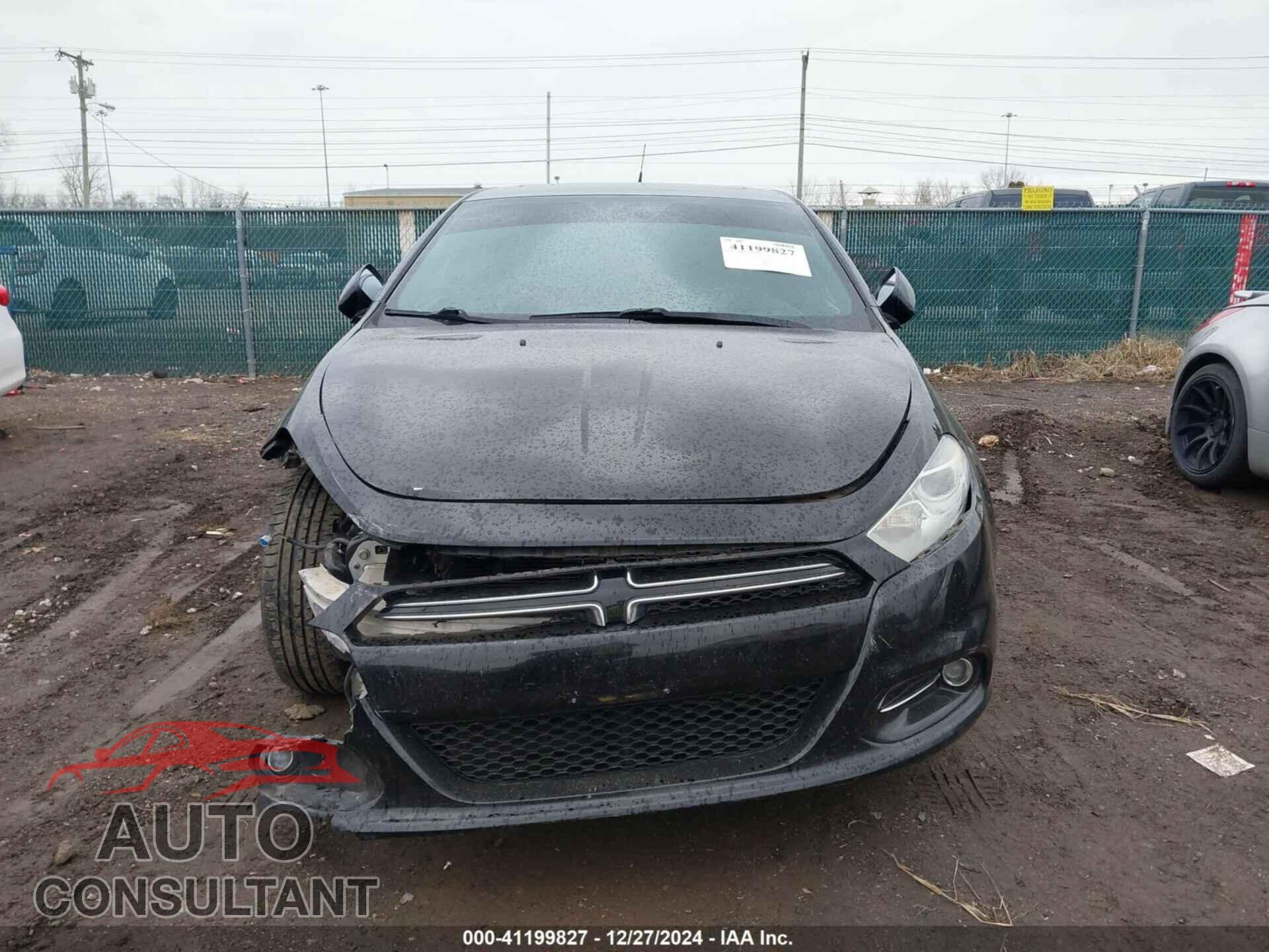 DODGE DART 2013 - 1C3CDFCH1DD309856