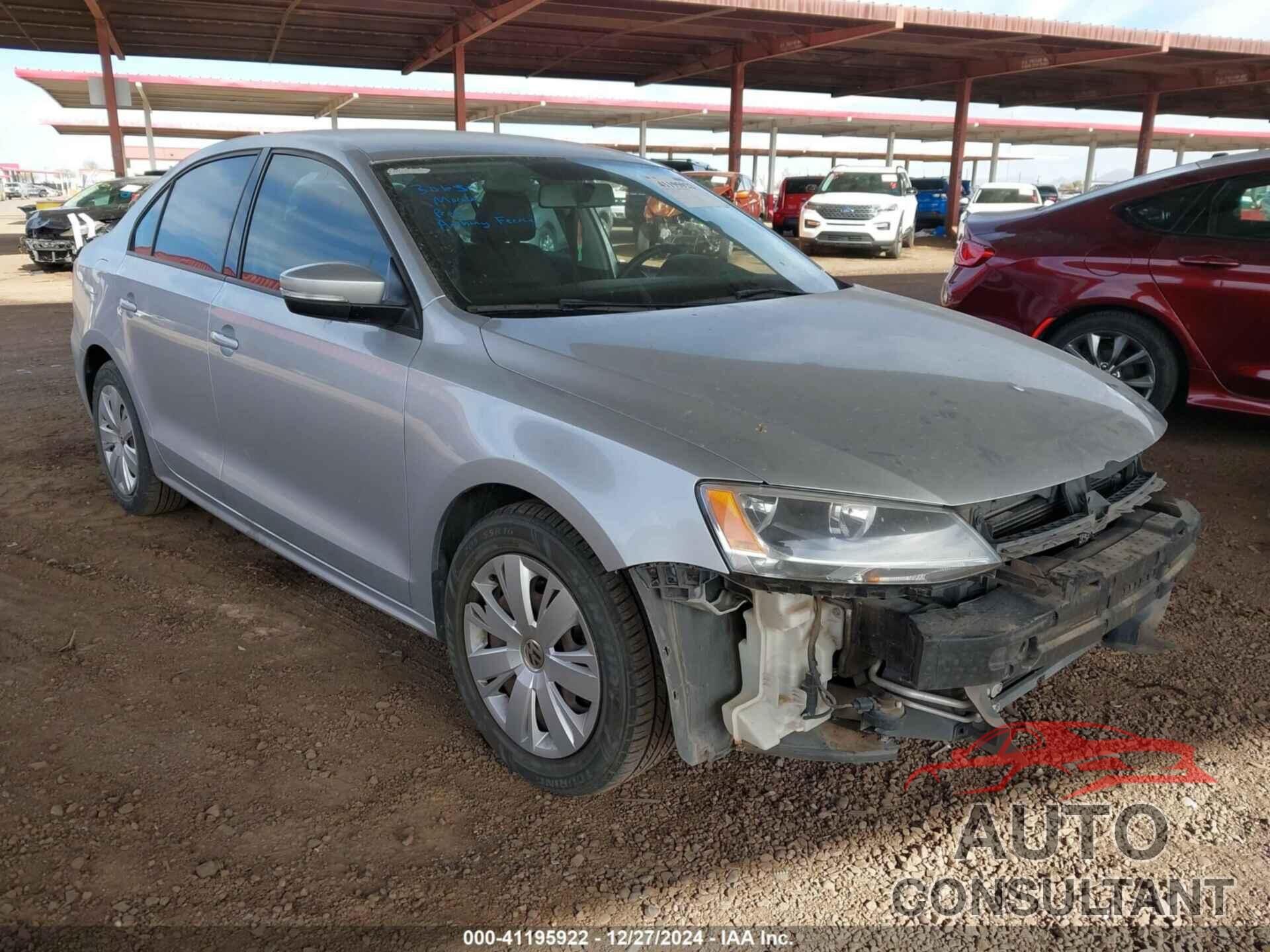 VOLKSWAGEN JETTA 2014 - 3VWD17AJ1EM241842