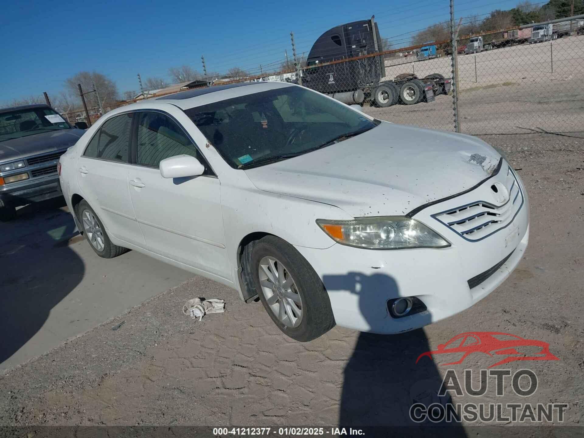 TOYOTA CAMRY 2010 - 4T4BF3EK6AR021126