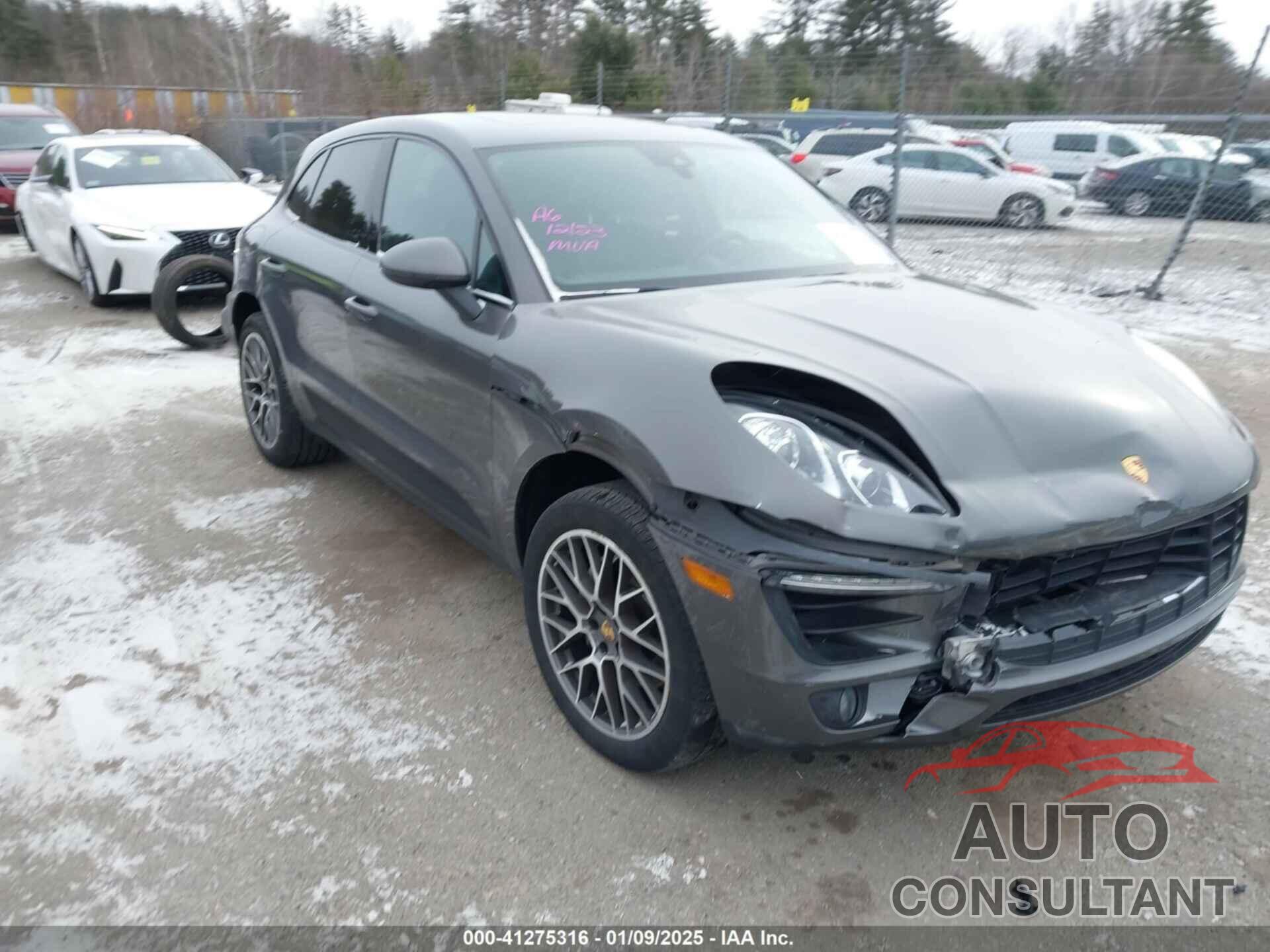 PORSCHE MACAN 2016 - WP1AB2A50GLB50640