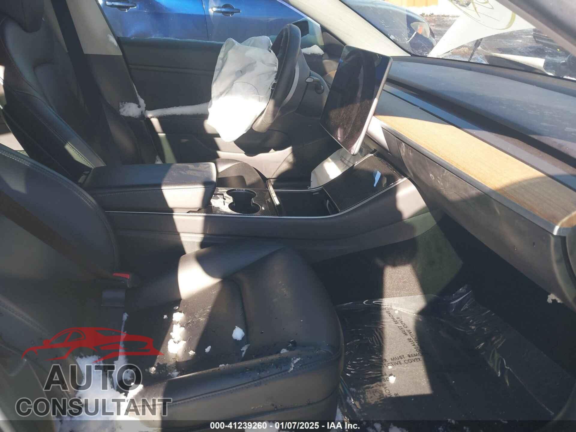 TESLA MODEL 3 2019 - 5YJ3E1EB9KF487072