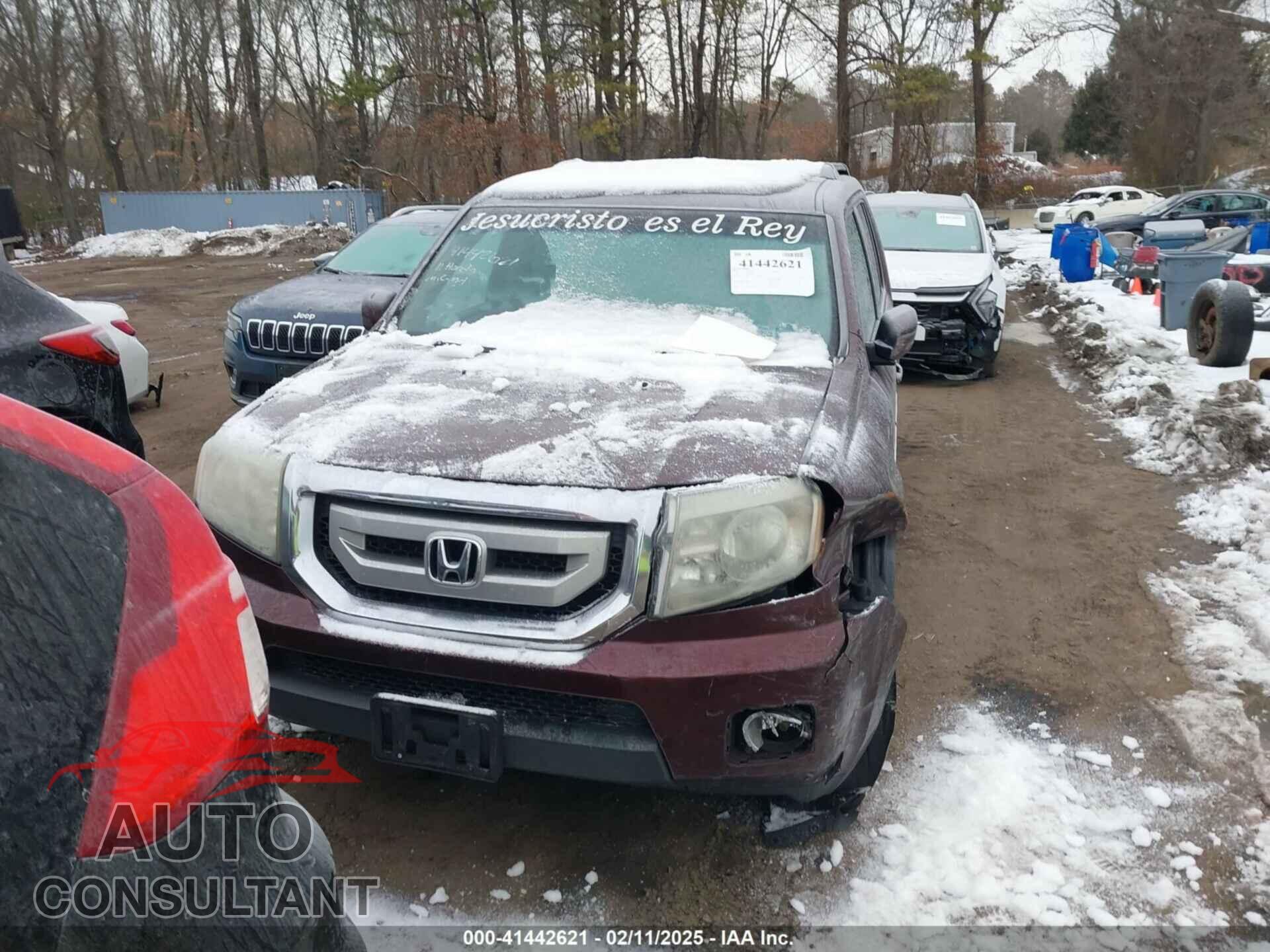HONDA PILOT 2011 - 5FNYF4H56BB024171