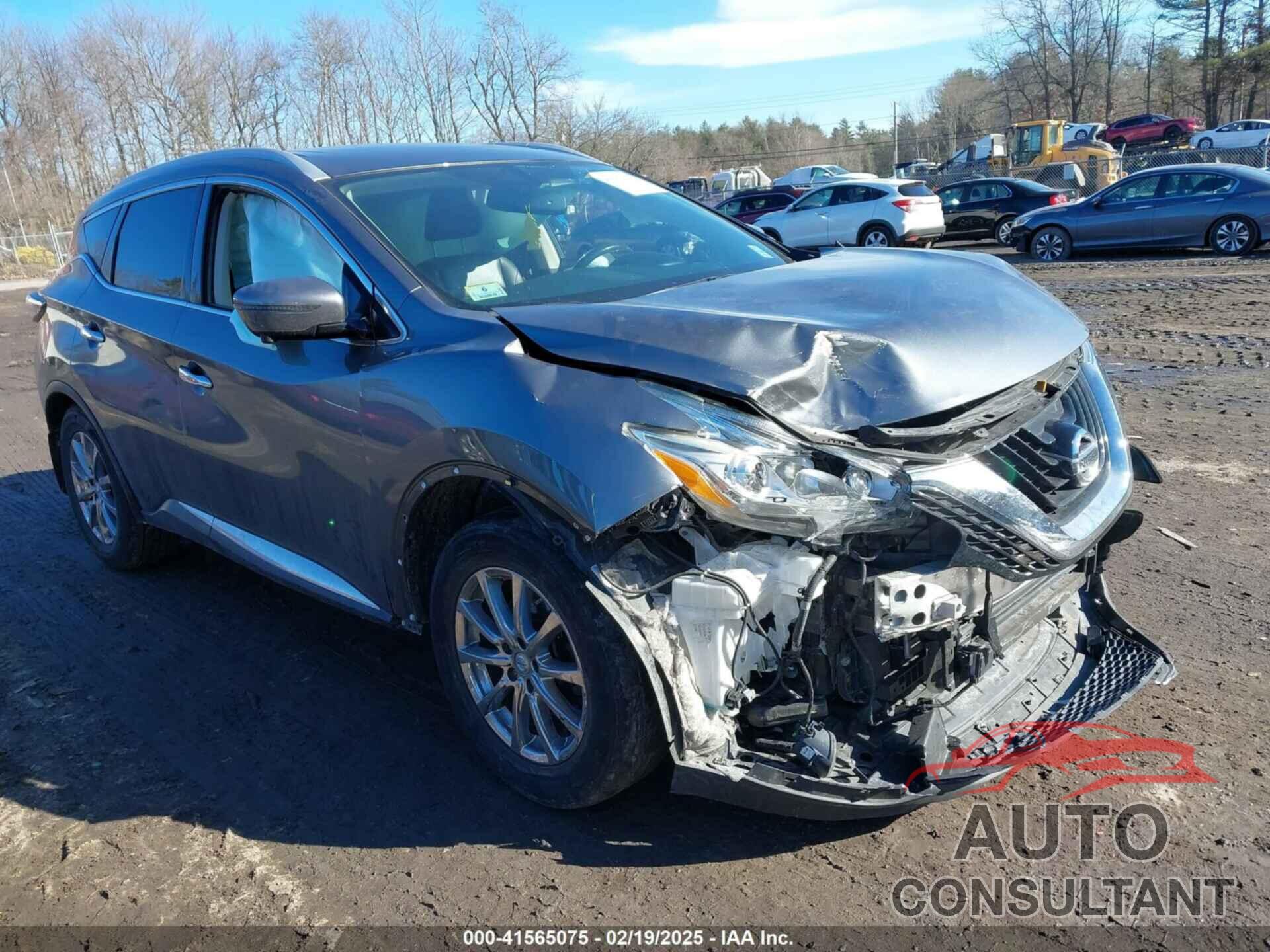 NISSAN MURANO 2017 - 5N1AZ2MH8HN100444
