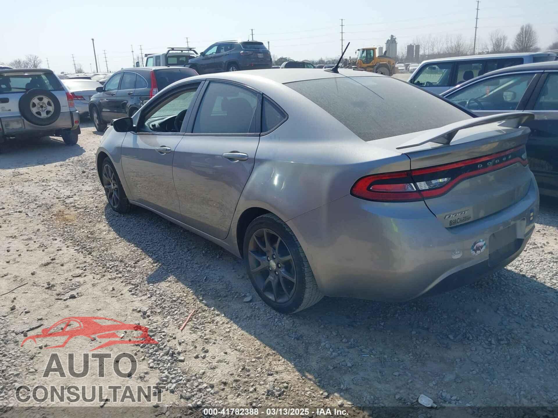 DODGE DART 2016 - 1C3CDFAA2GD503743