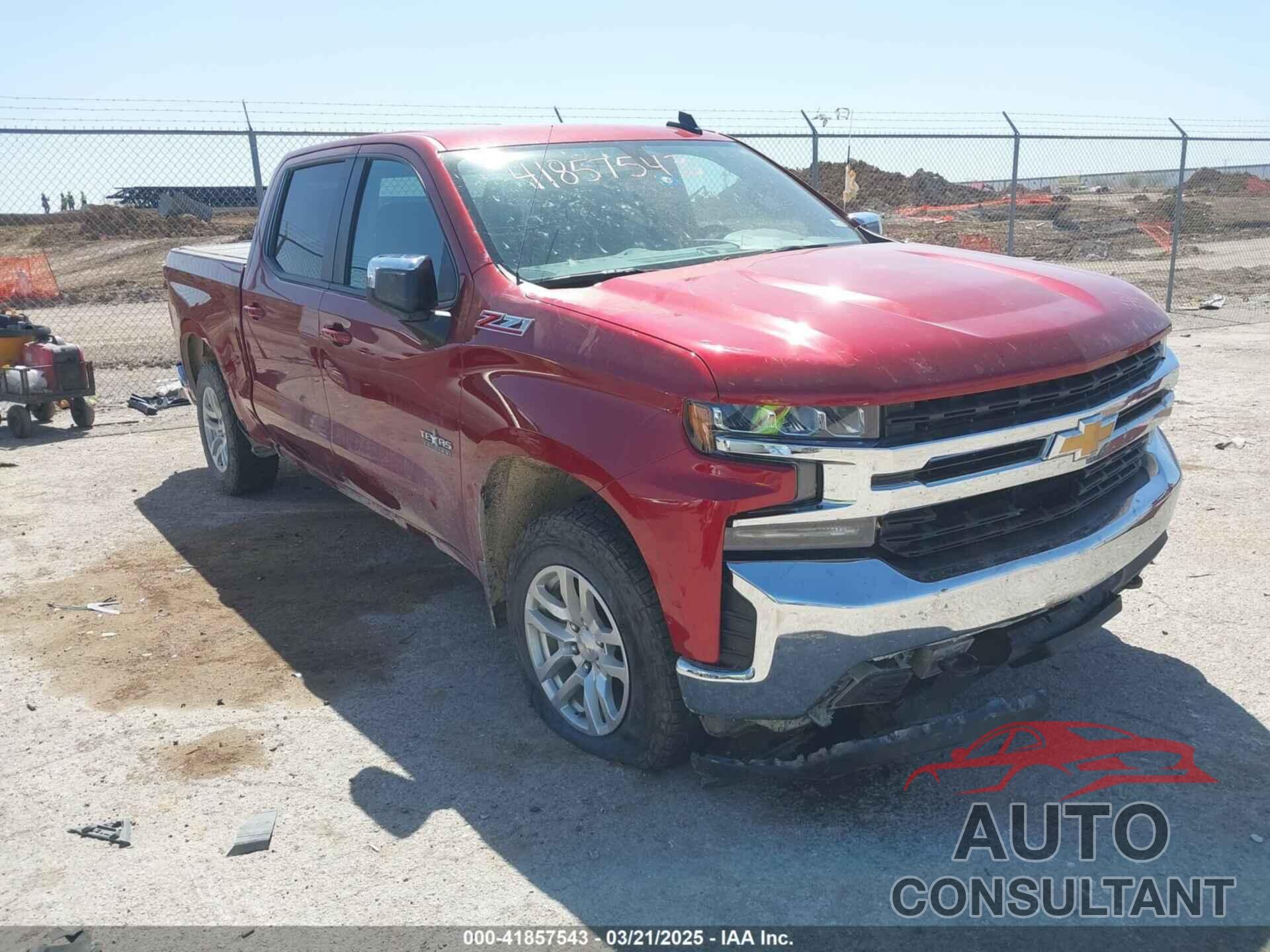 CHEVROLET SILVERADO 1500 2021 - 3GCUYDED1MG417061