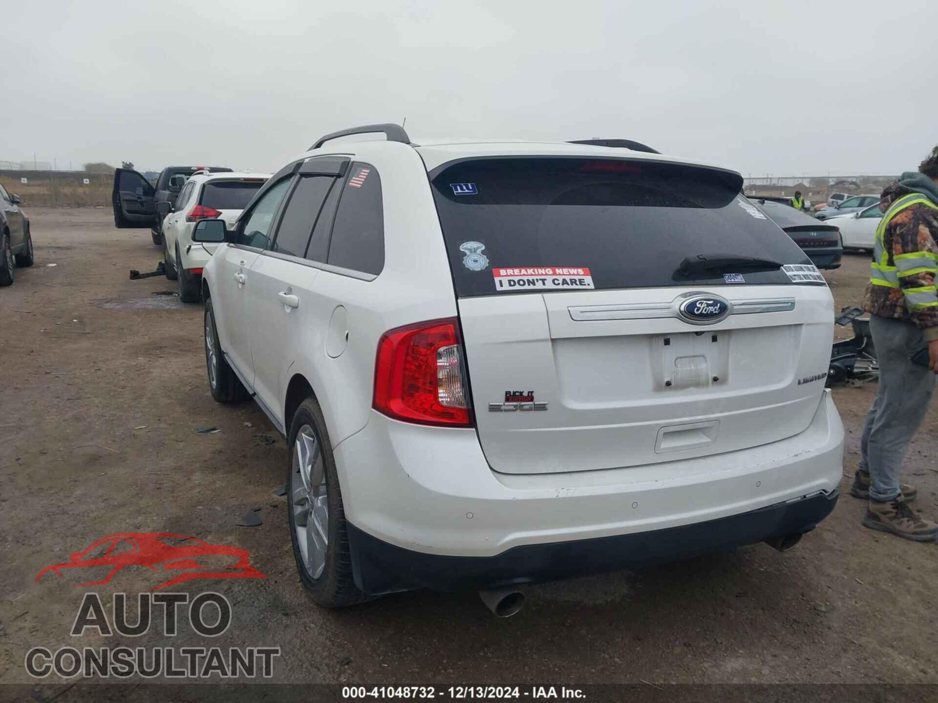 FORD EDGE 2013 - 2FMDK3KC8DBE37507