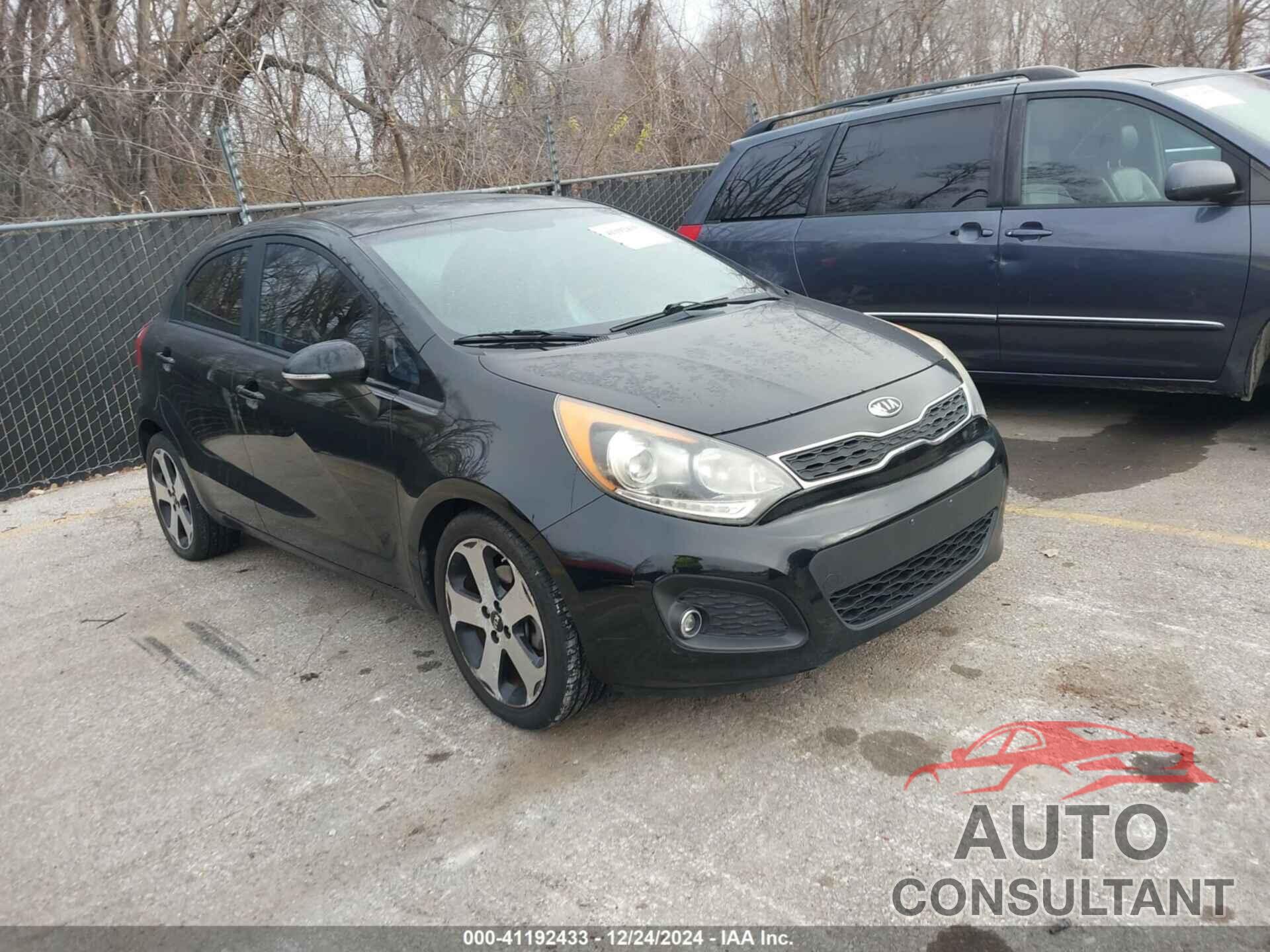 KIA RIO 2012 - KNADN5A32C6022850