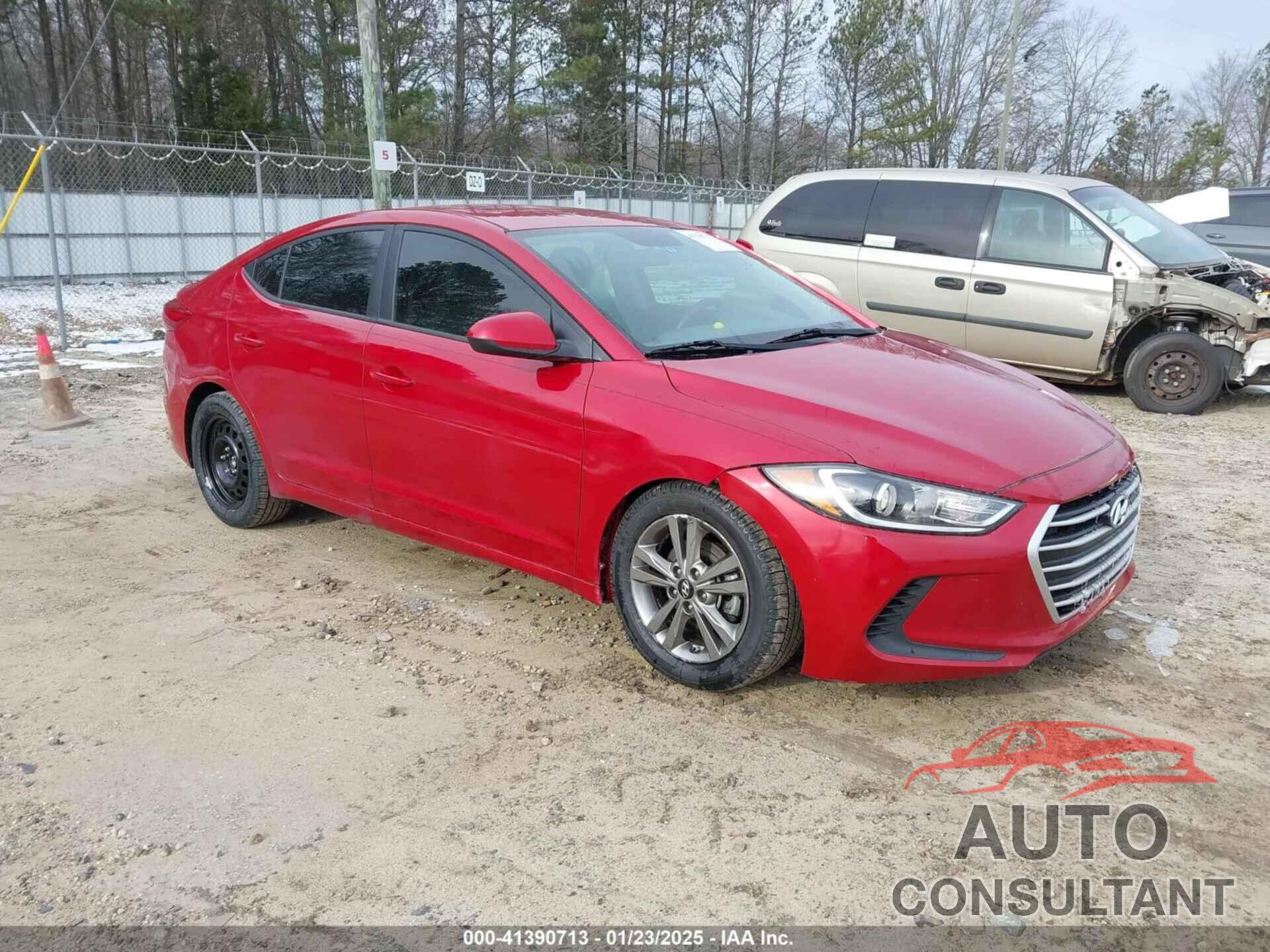 HYUNDAI ELANTRA 2017 - 5NPD84LF4HH156655