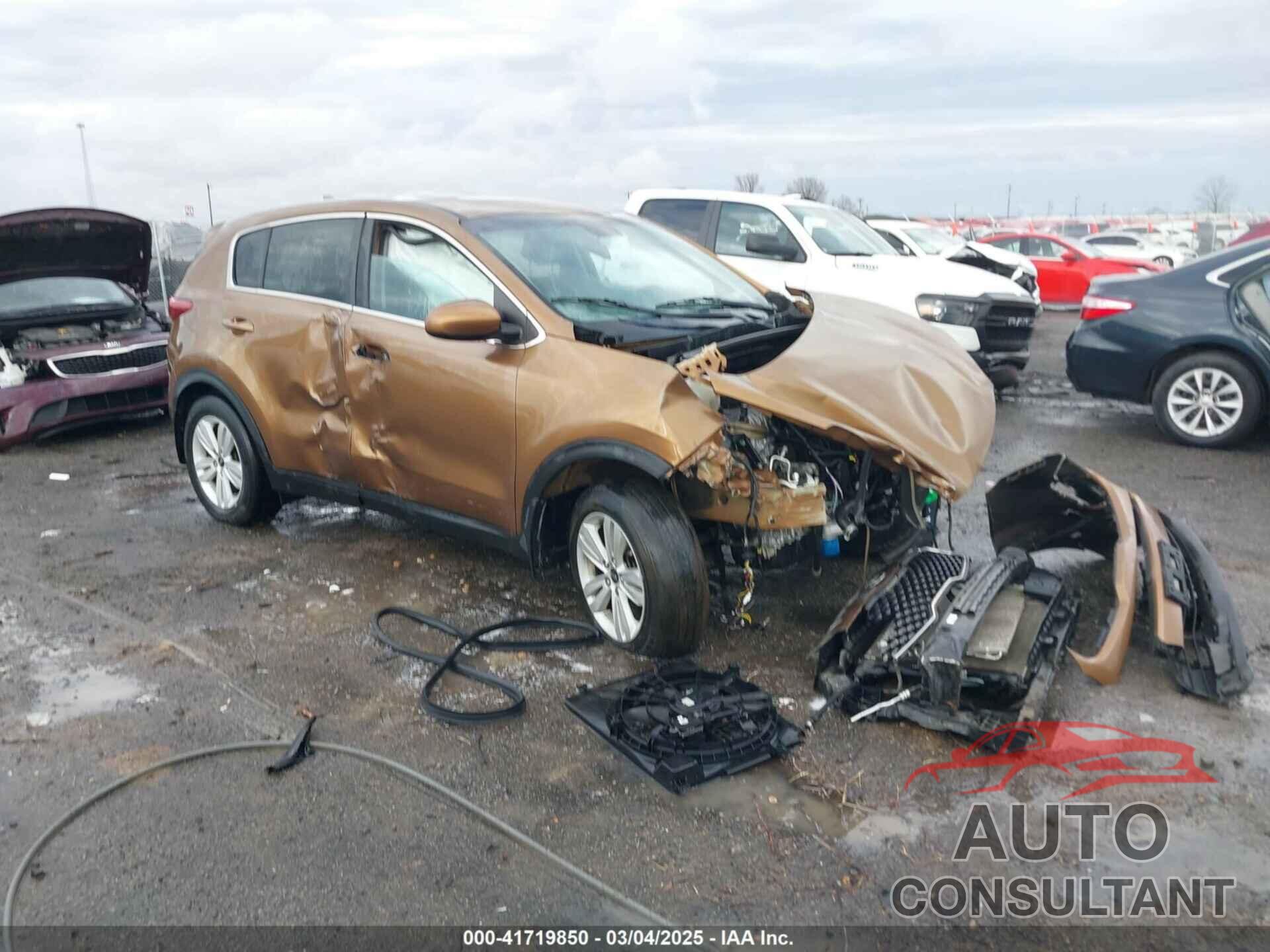 KIA SPORTAGE 2017 - KNDPM3AC4H7076790