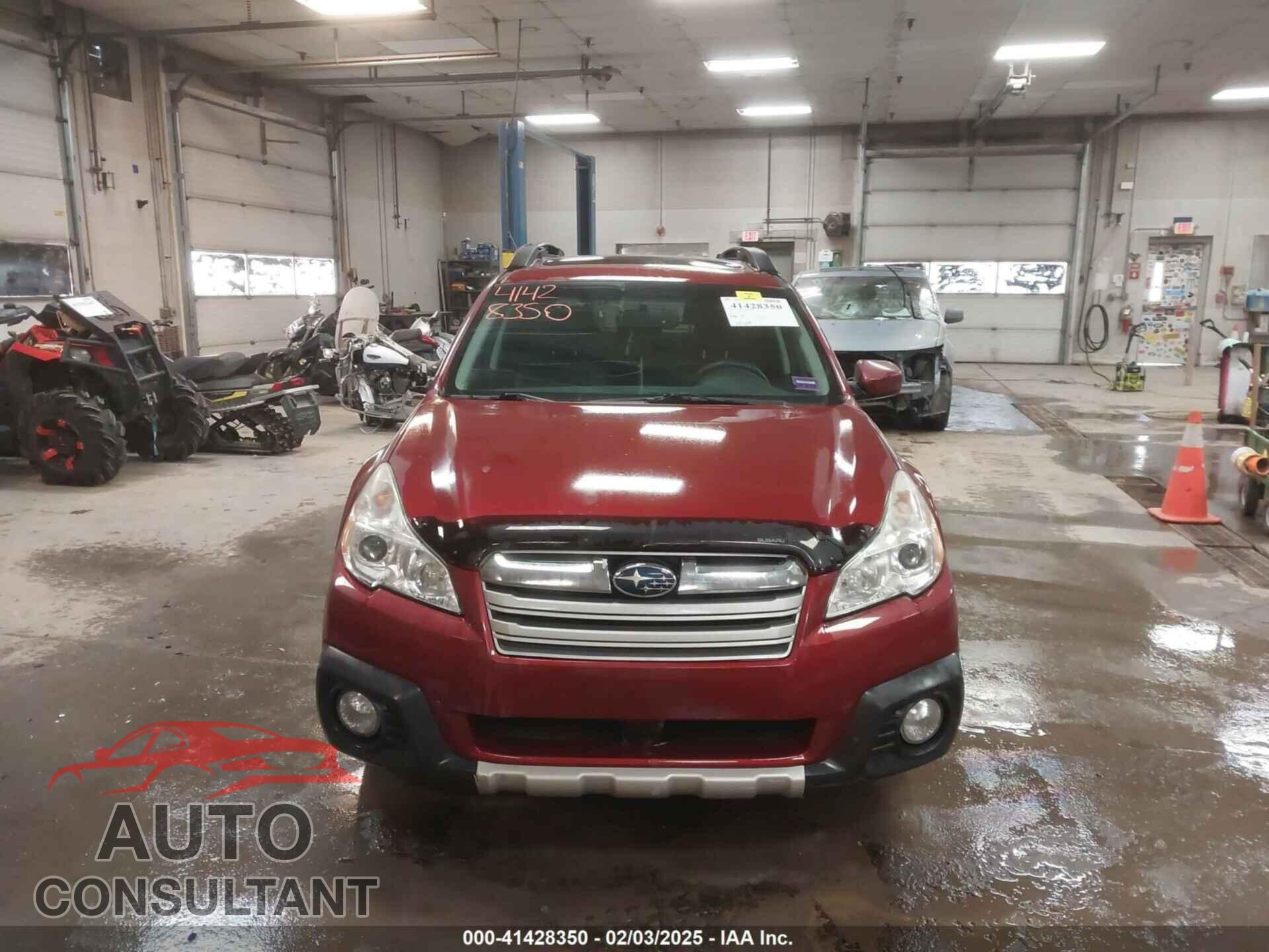 SUBARU OUTBACK 2014 - 4S4BRBLC0E3216559