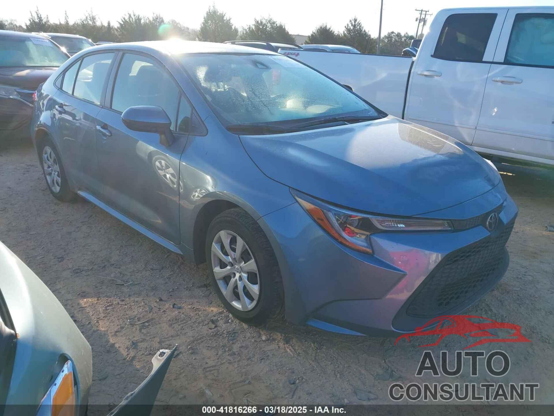 TOYOTA COROLLA 2021 - JTDEPMAE0MJ186416