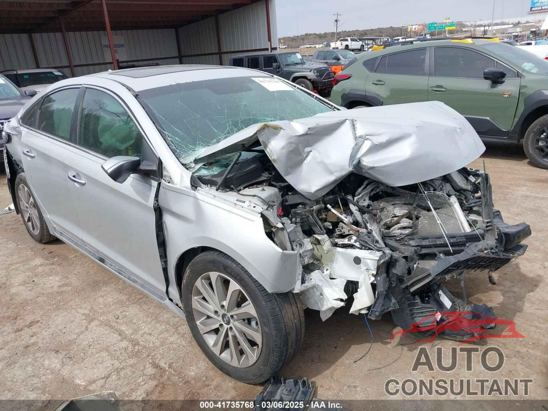 HYUNDAI SONATA 2017 - 5NPE34AF3HH442356