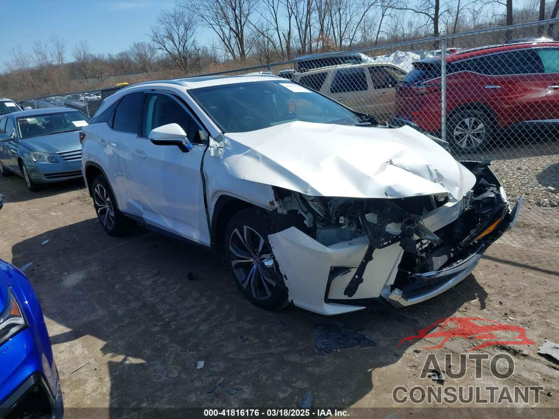 LEXUS RX 350 2019 - 2T2BZMCA7KC175473