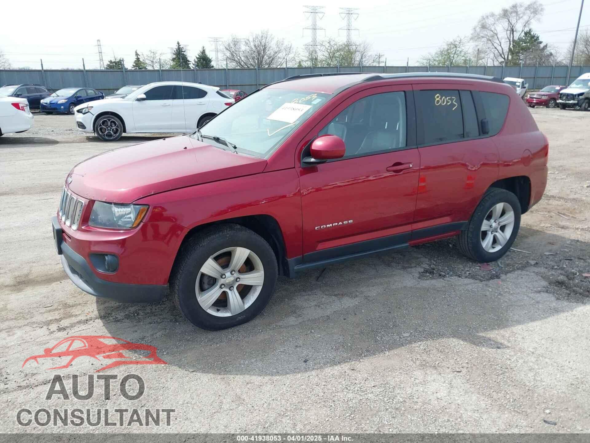 JEEP COMPASS 2017 - 1C4NJDEB4HD191432