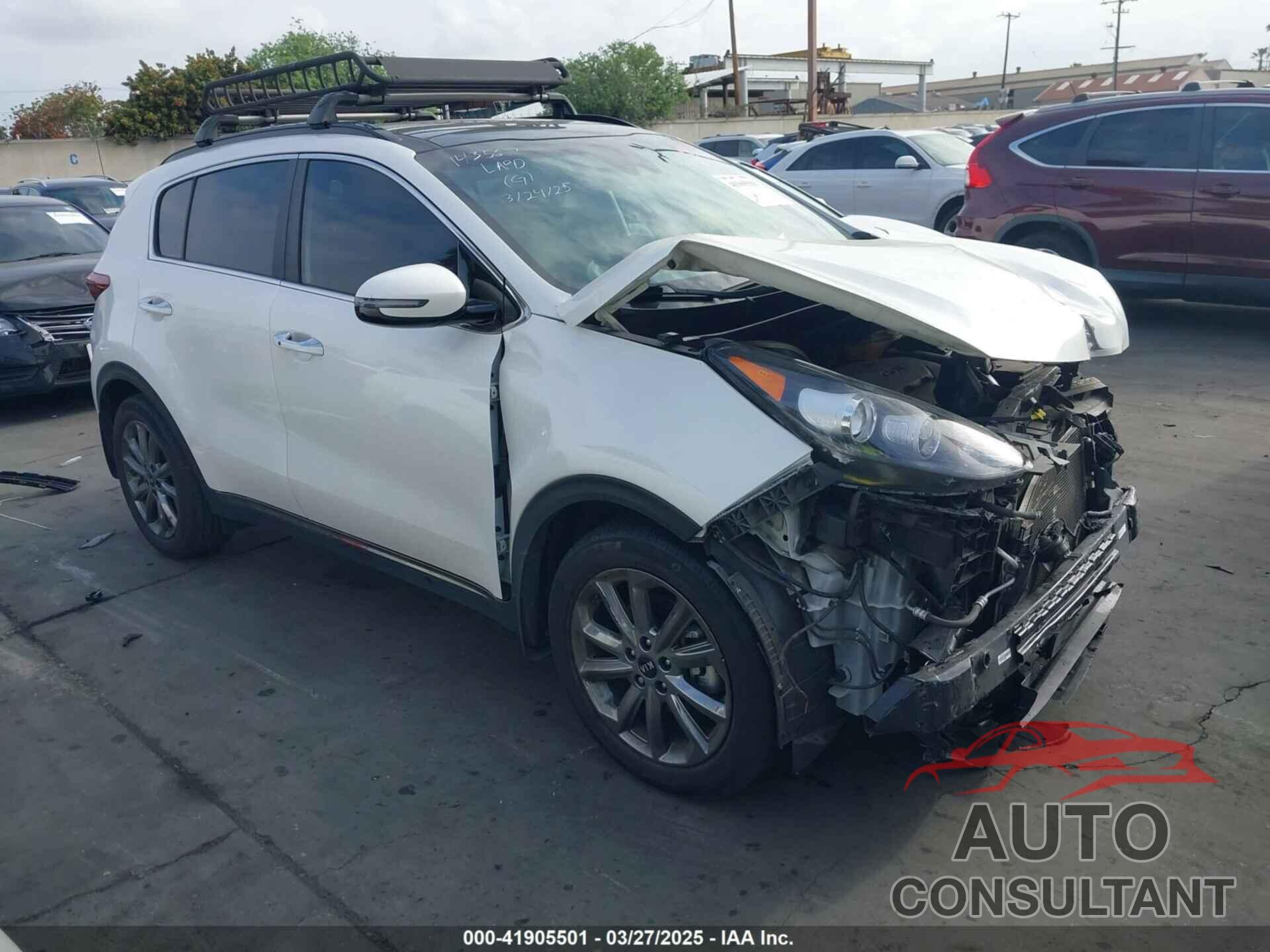 KIA SPORTAGE 2020 - KNDP63AC4L7794665