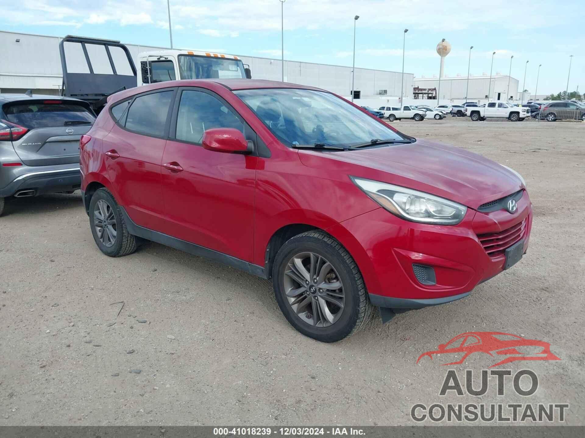 HYUNDAI TUCSON 2014 - KM8JT3AF9EU922147