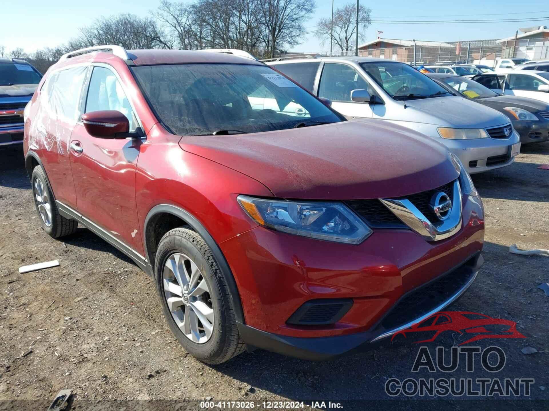 NISSAN ROGUE 2015 - KNMAT2MTXFP526342
