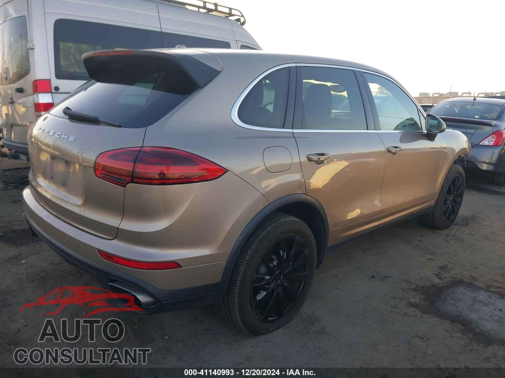 PORSCHE CAYENNE 2016 - WP1AA2A2XGLA03542
