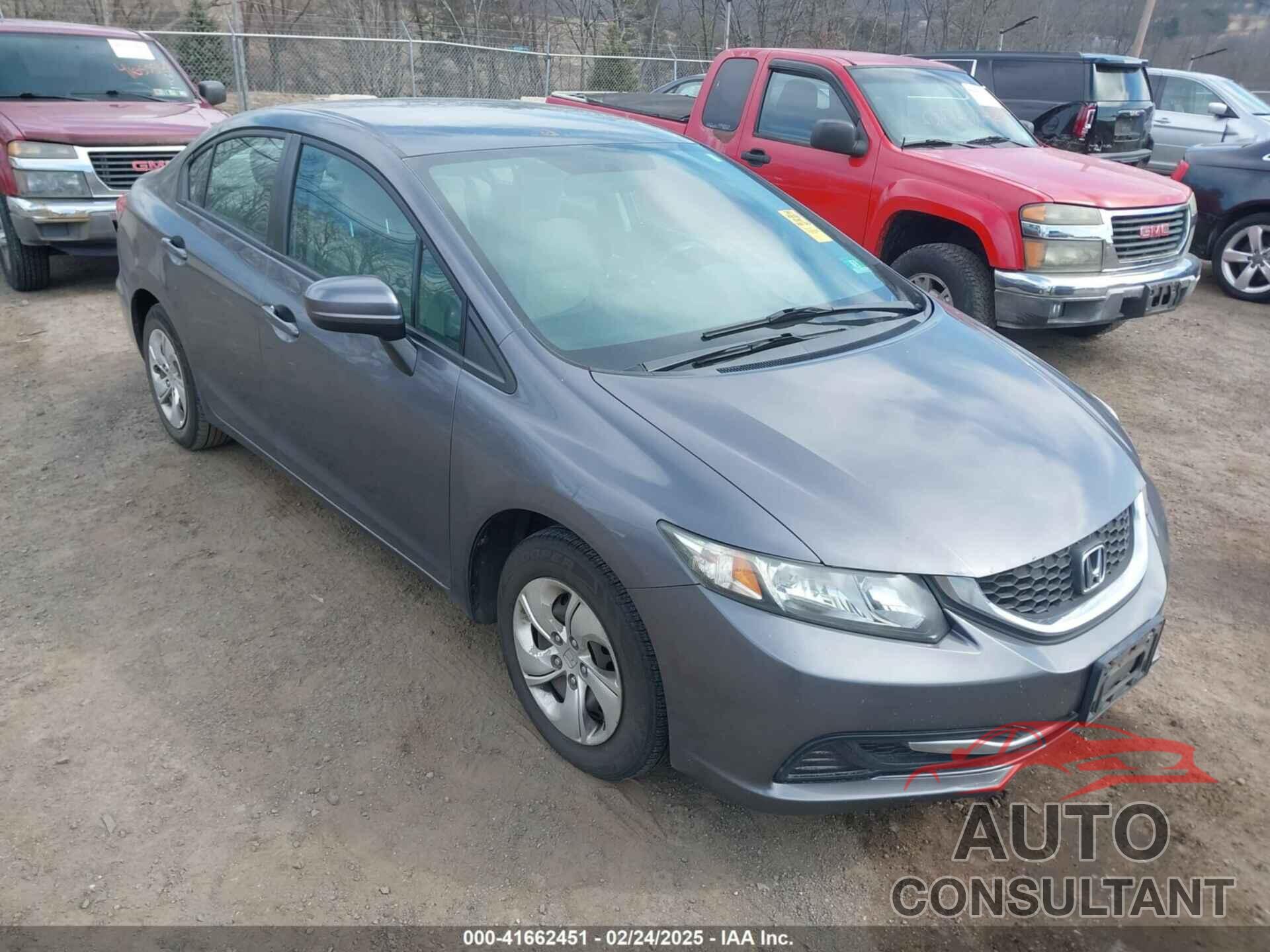 HONDA CIVIC 2014 - 19XFB2F50EE201933