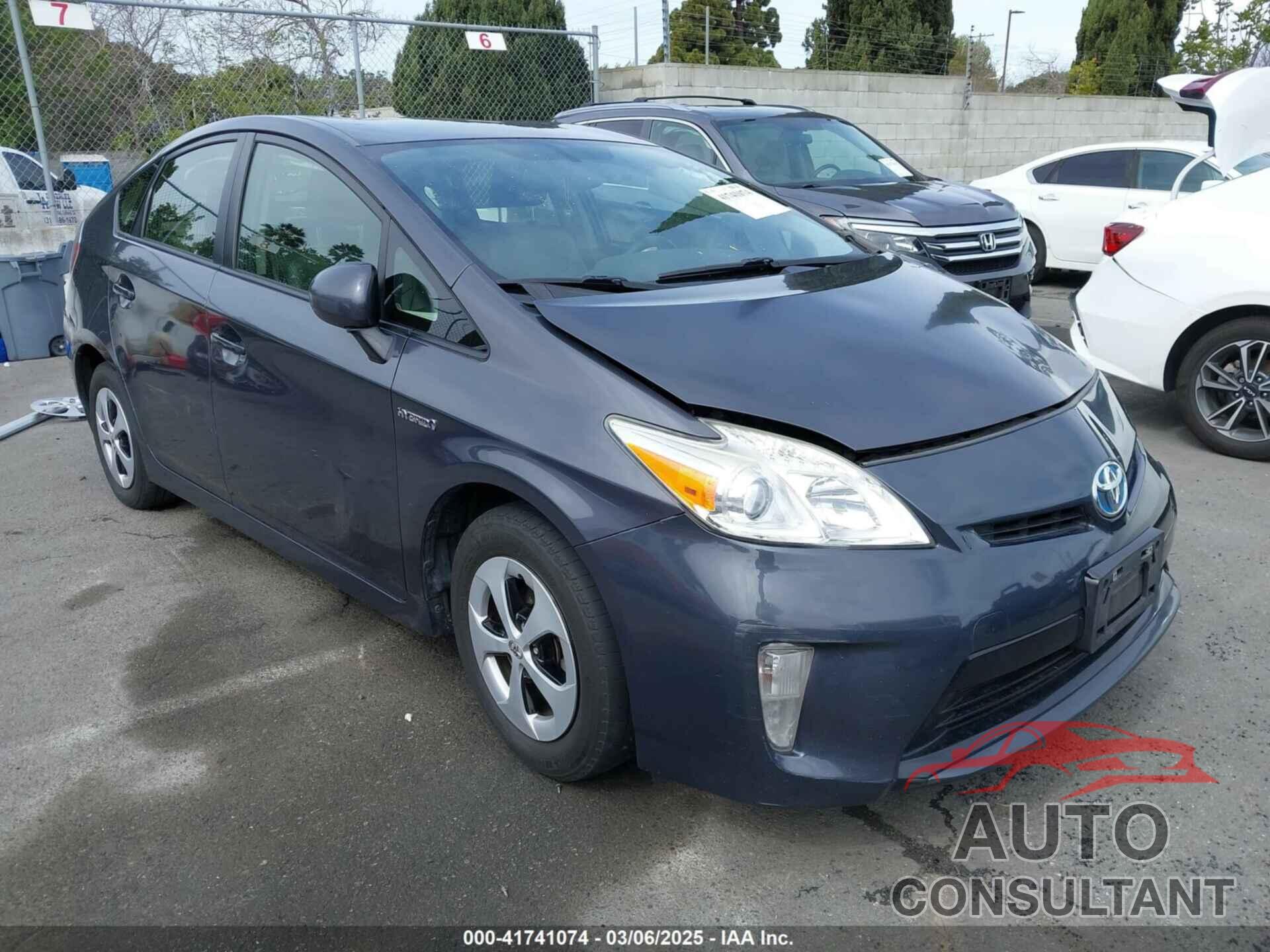 TOYOTA PRIUS 2015 - JTDKN3DU1F1949939