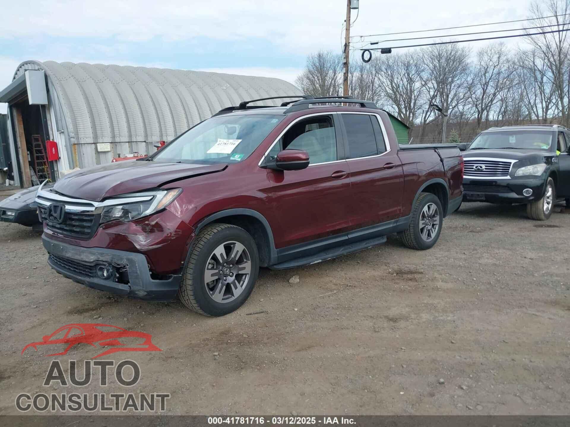 HONDA RIDGELINE 2018 - 5FPYK3F69JB010983