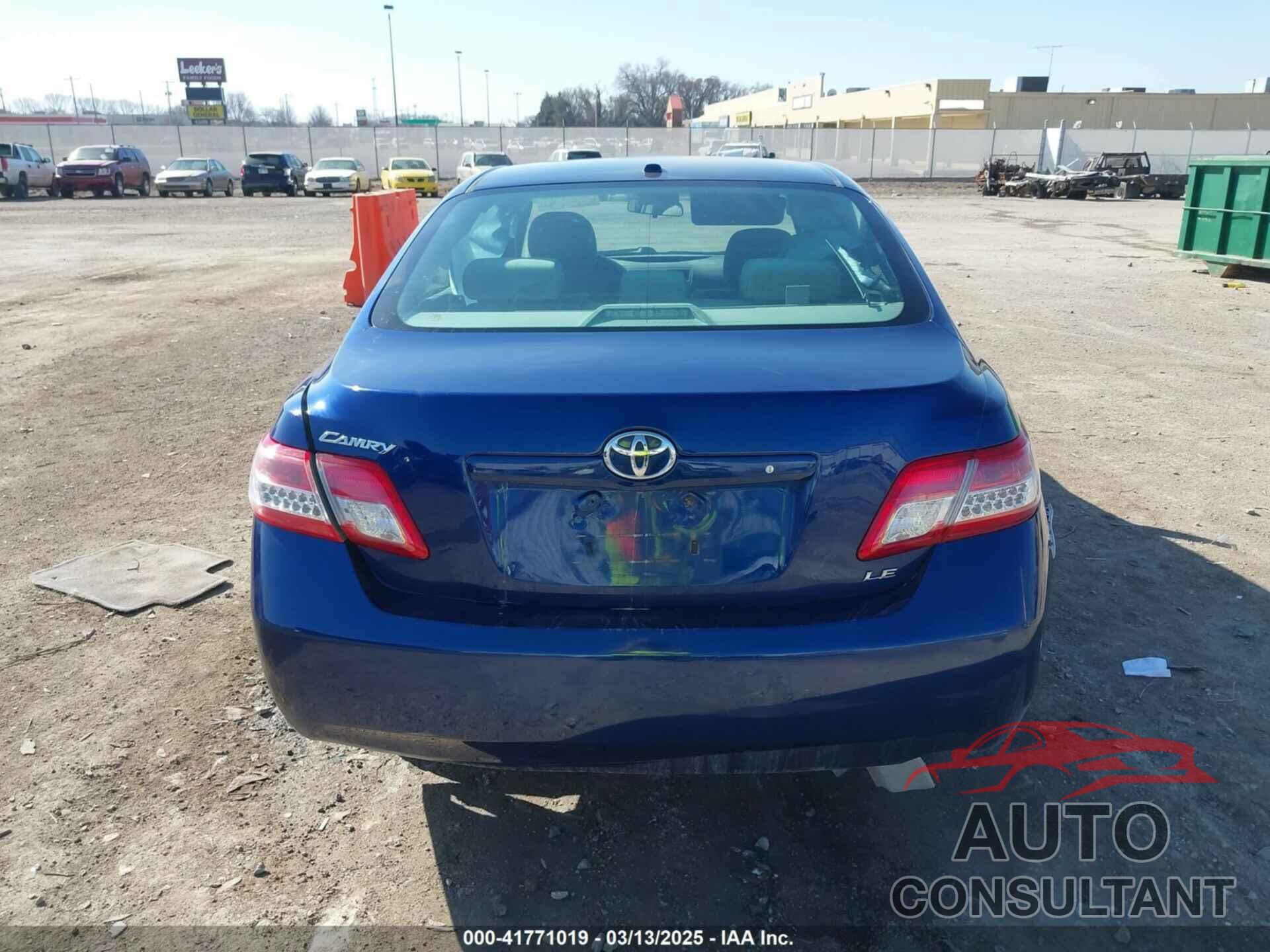 TOYOTA CAMRY 2011 - 4T1BF3EK8BU769064