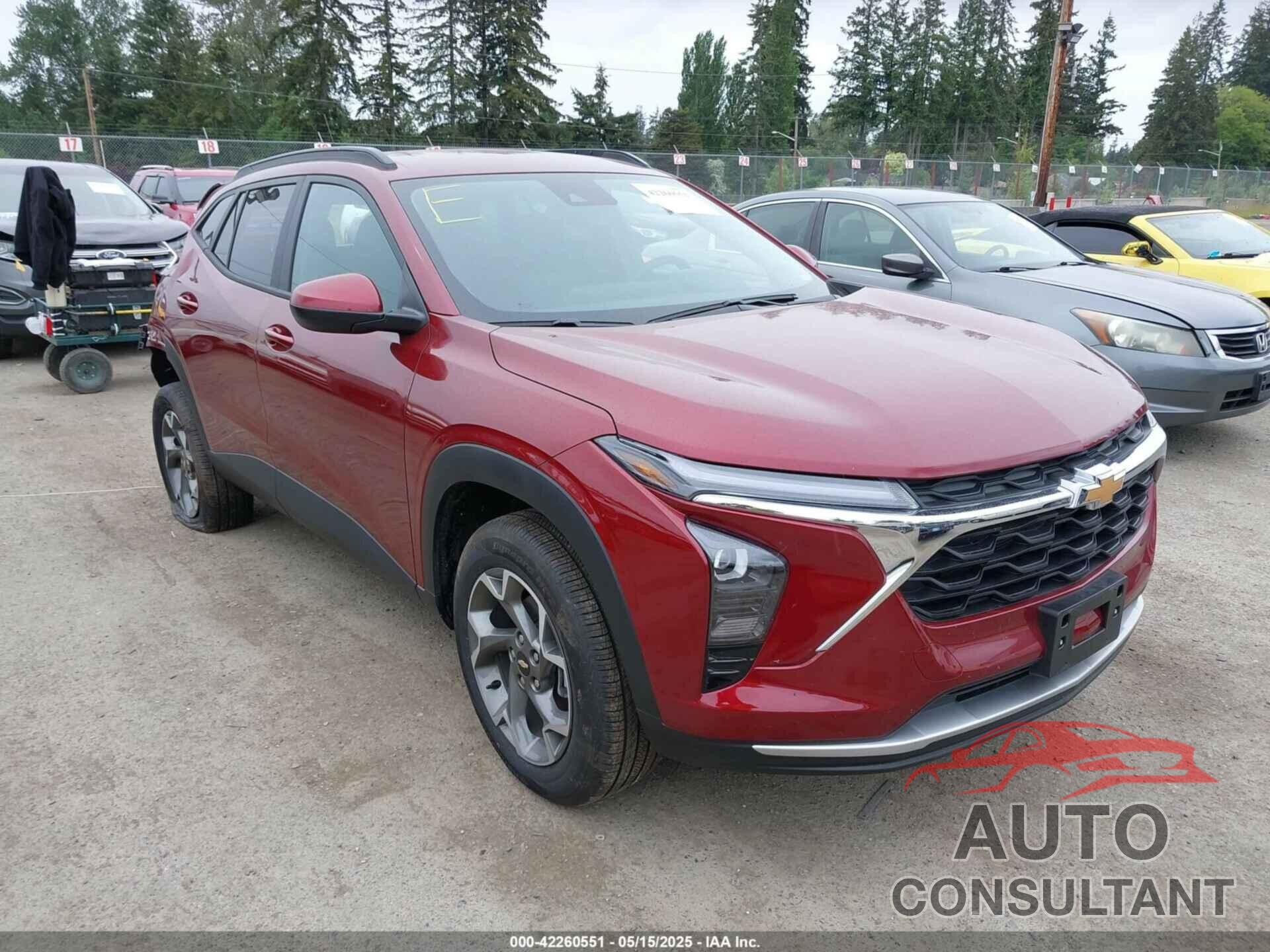 CHEVROLET TRAX 2025 - KL77LHEPXSC218102