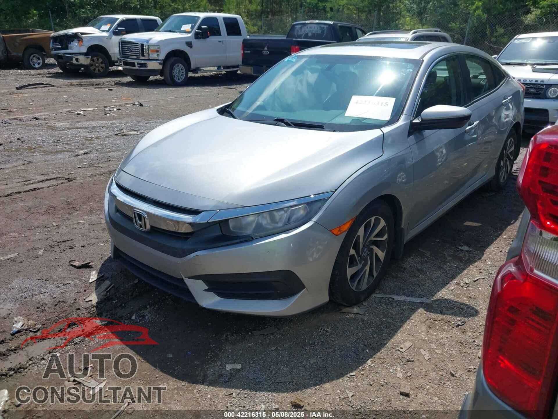 HONDA CIVIC 2017 - 19XFC2F76HE043780