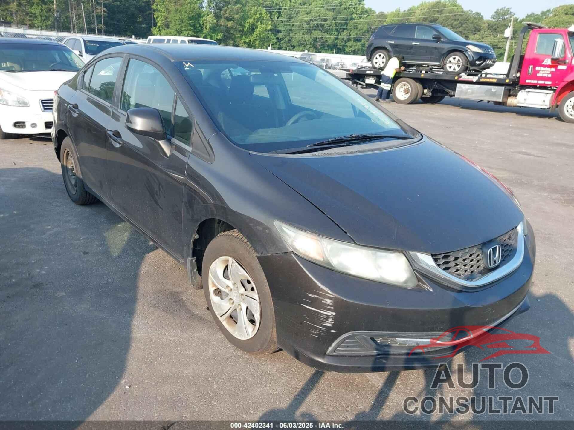 HONDA CIVIC 2013 - 19XFB2F55DE015397