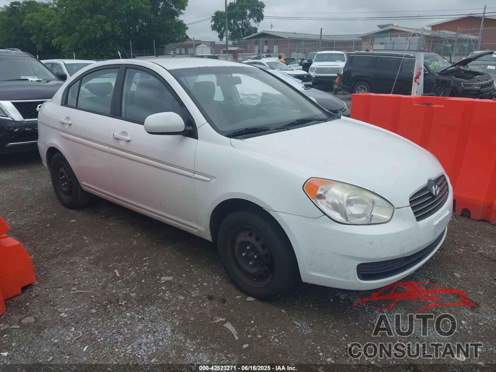 HYUNDAI ACCENT 2011 - KMHCN4AC7BU609303
