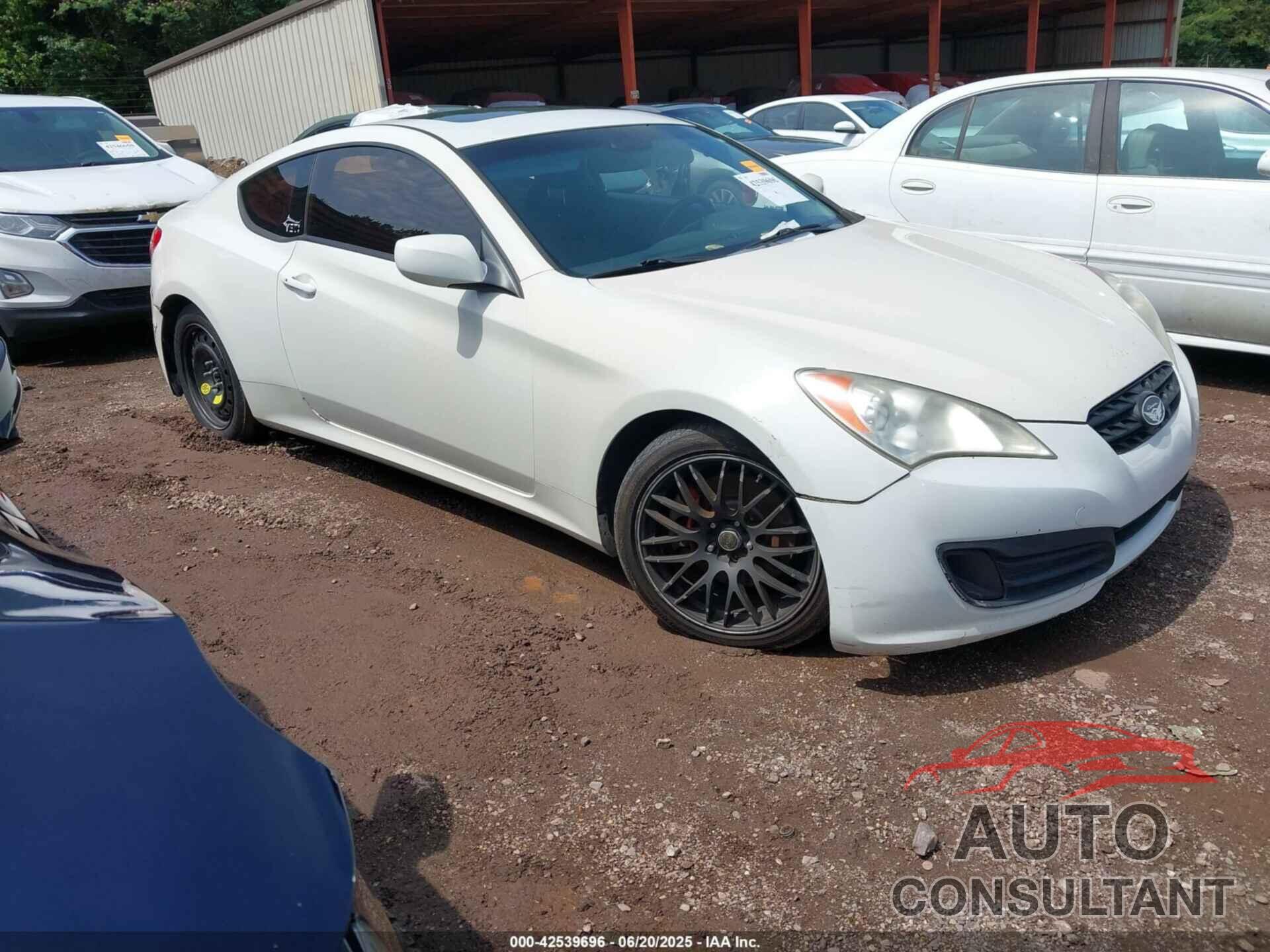 HYUNDAI GENESIS 2010 - KMHHT6KD3AU033898