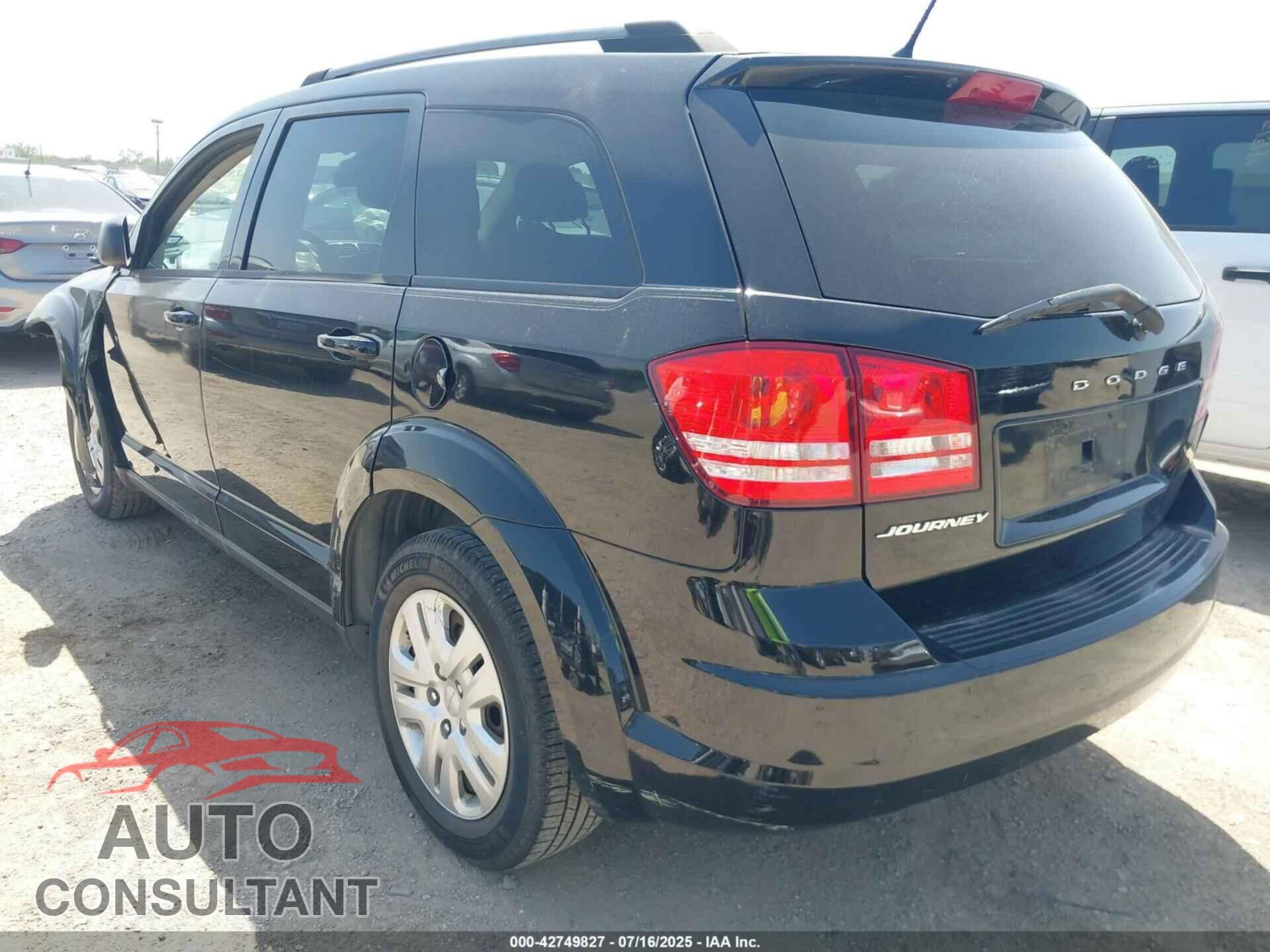 DODGE JOURNEY 2017 - 3C4PDCAB1HT675729