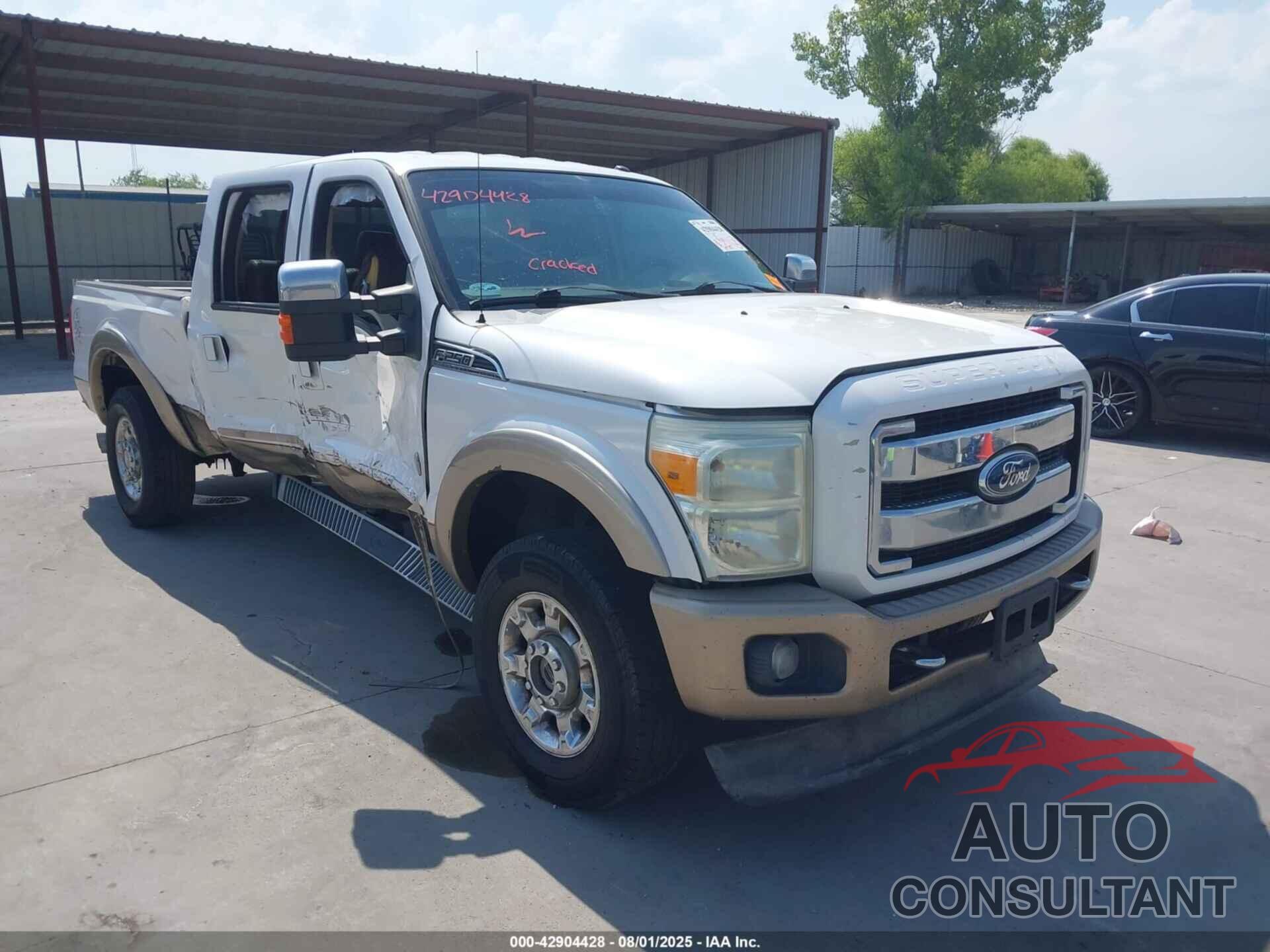 FORD F-250 2012 - 1FT7W2BT0CEA56057
