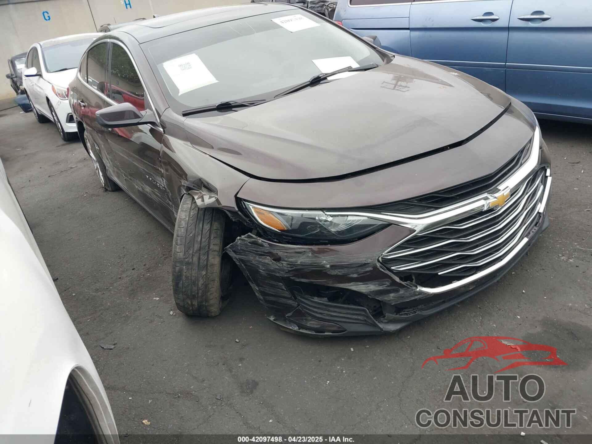 CHEVROLET MALIBU 2020 - 1G1ZD5ST6LF103966