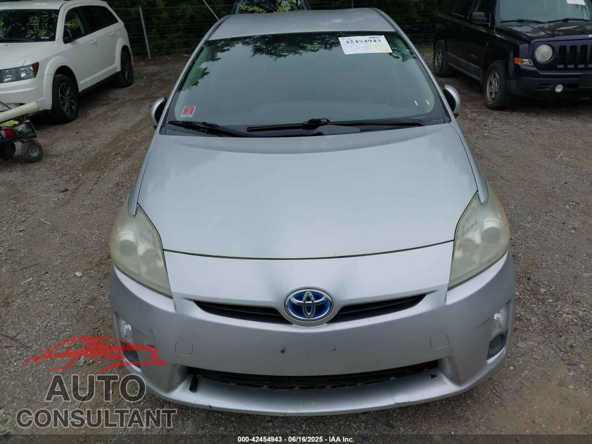 TOYOTA PRIUS 2010 - JTDKN3DU0A0118205