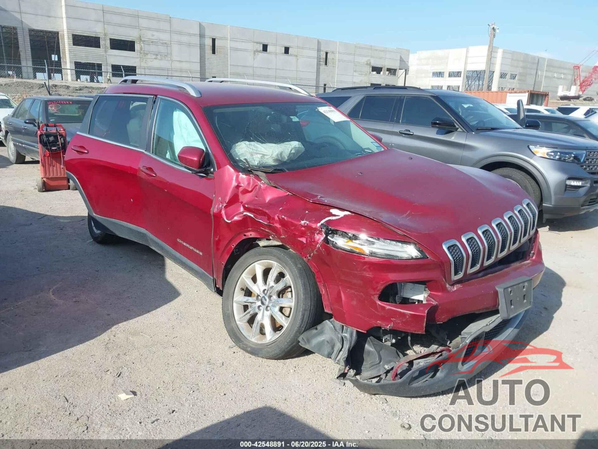 JEEP CHEROKEE 2016 - 1C4PJLDB8GW160935