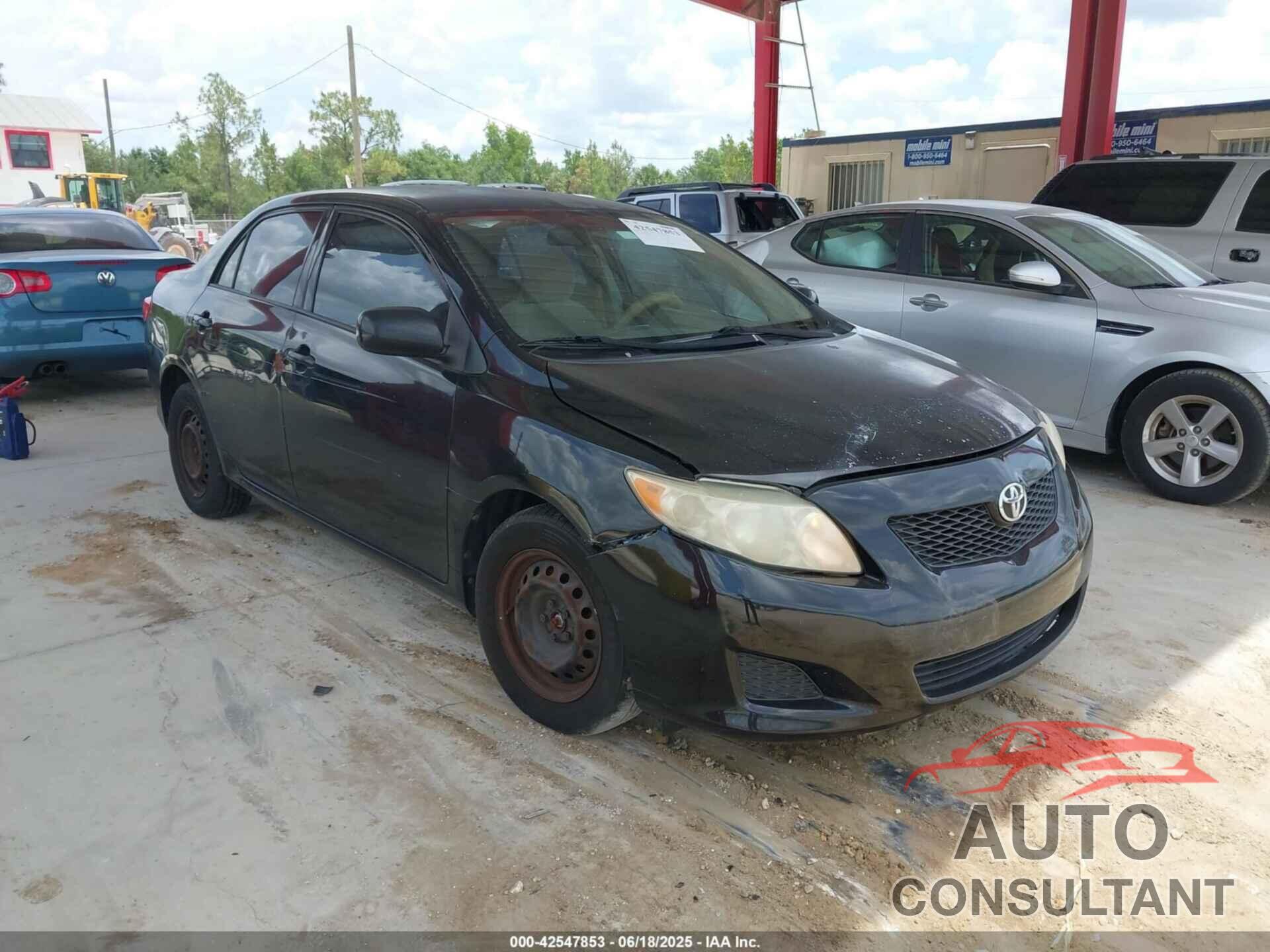 TOYOTA COROLLA 2009 - JTDBL40E599045012