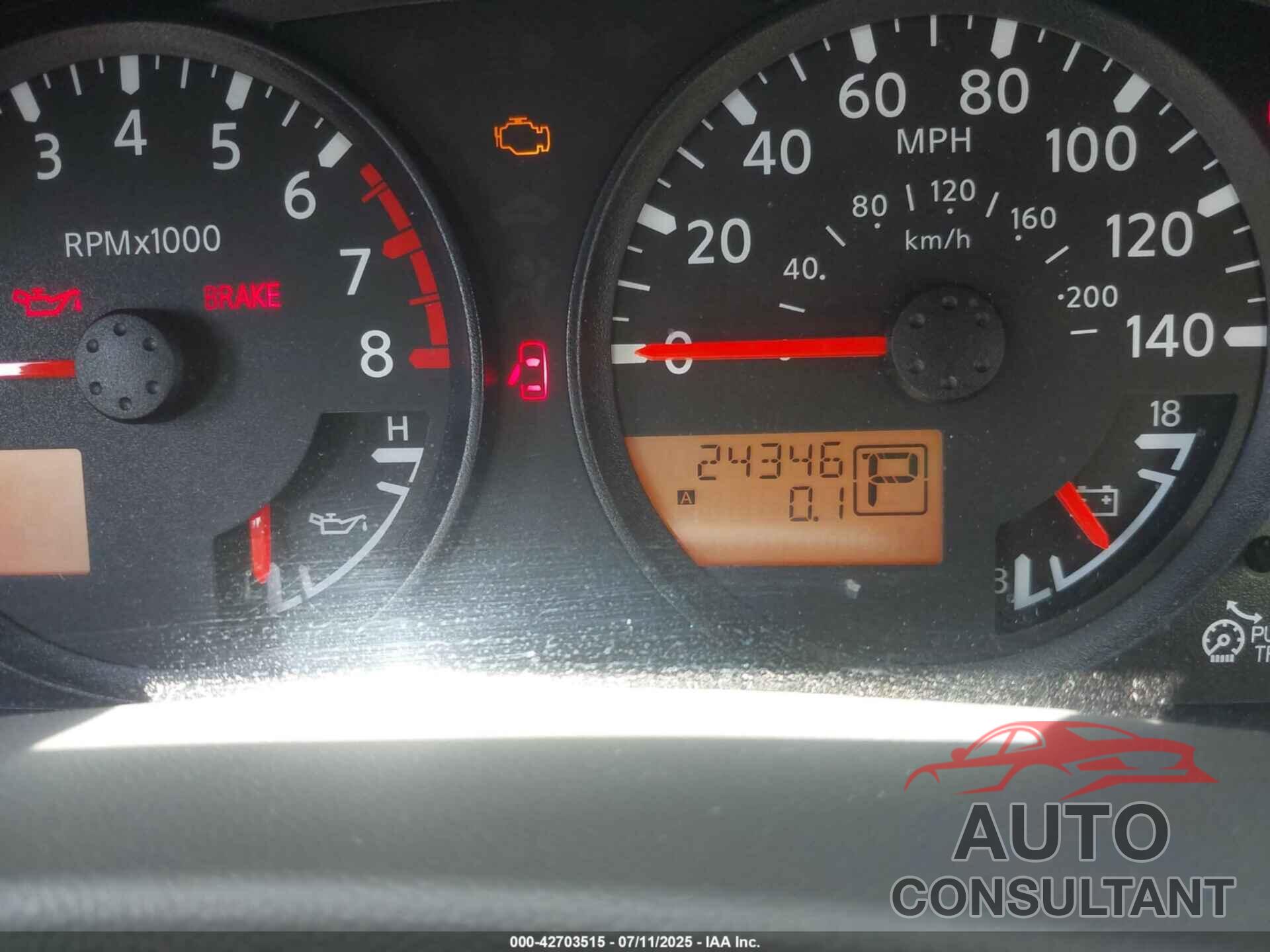 NISSAN FRONTIER 2019 - 1N6AD0EV4KN705996