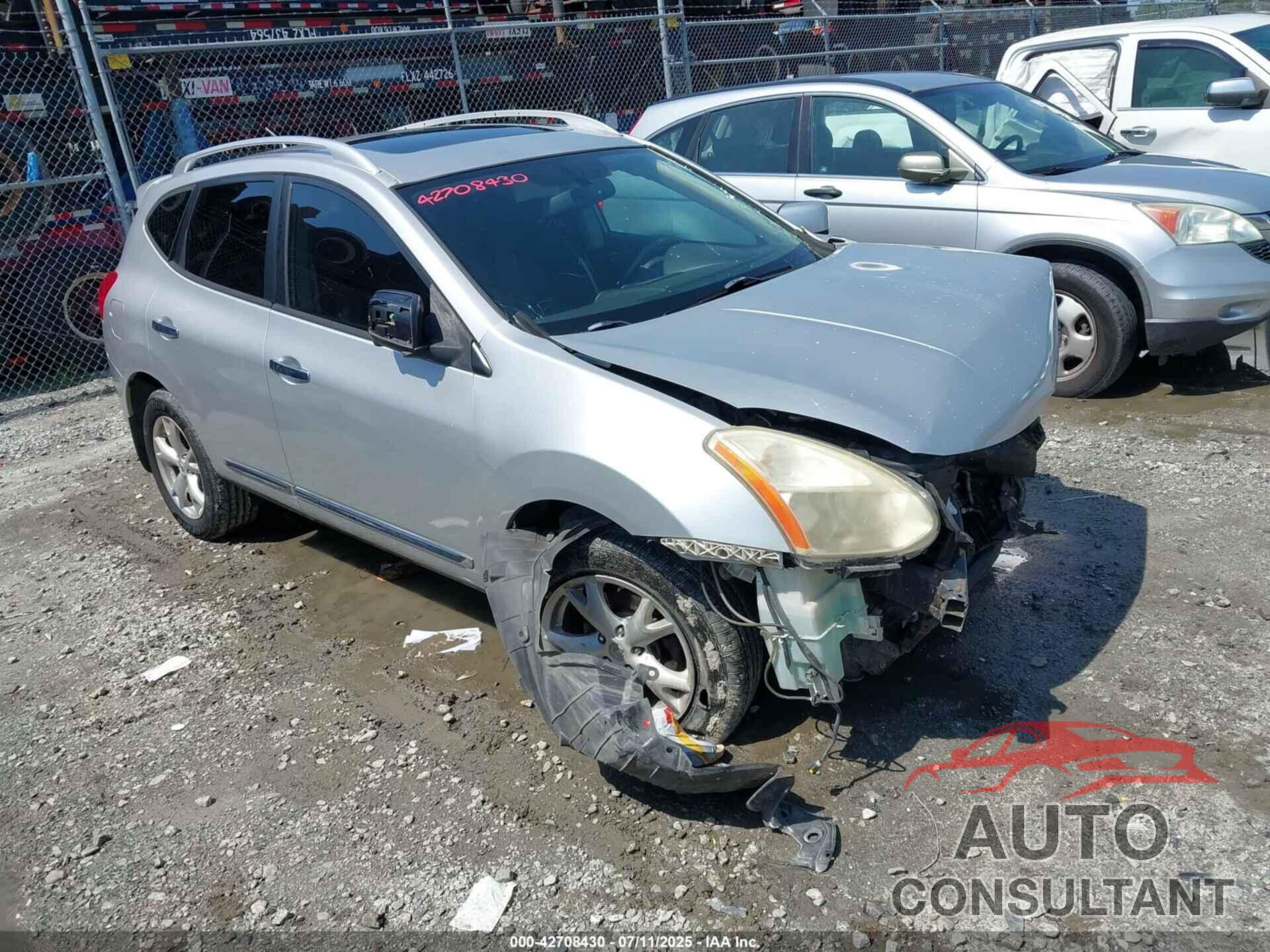 NISSAN ROGUE 2012 - JN8AS5MT9CW261259