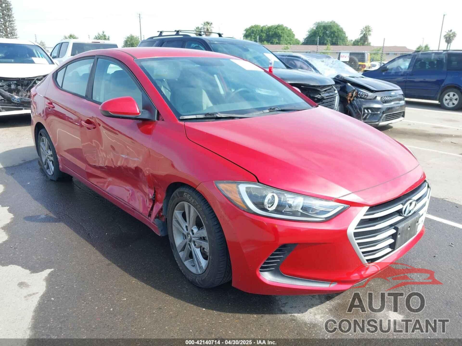 HYUNDAI ELANTRA 2017 - 5NPD84LF2HH003305