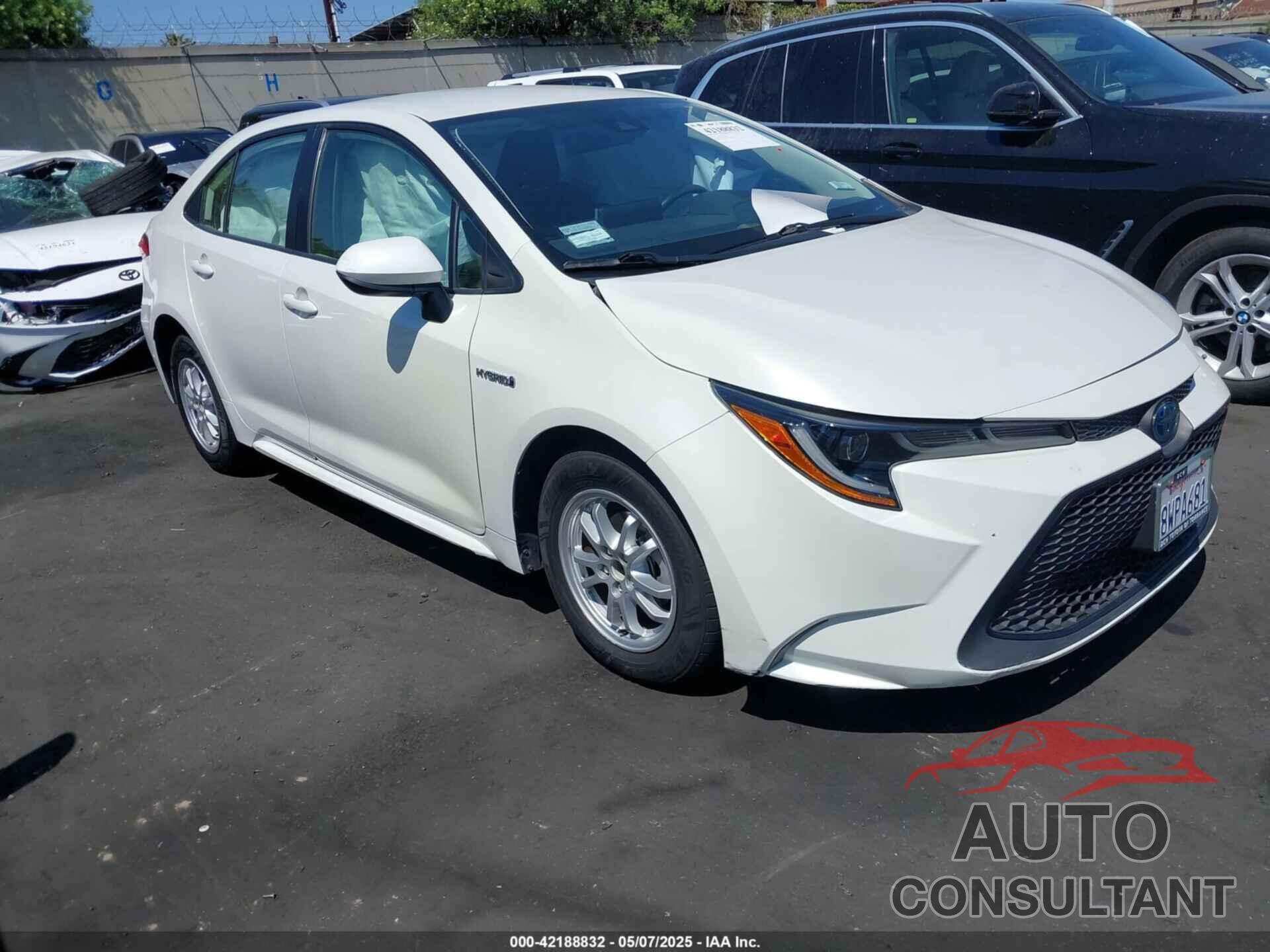 TOYOTA COROLLA 2021 - JTDEAMDE5MJ029803