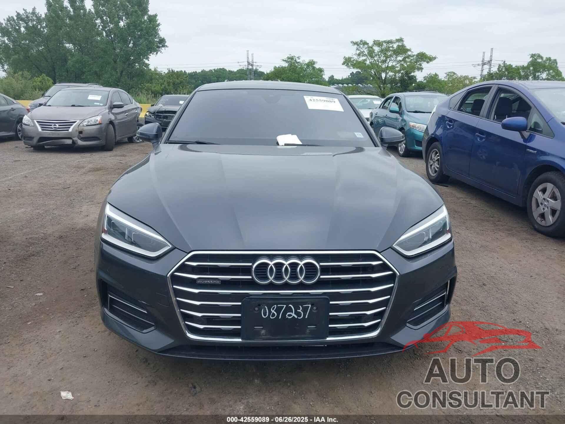 AUDI A5 2018 - WAUBNCF53JA087237