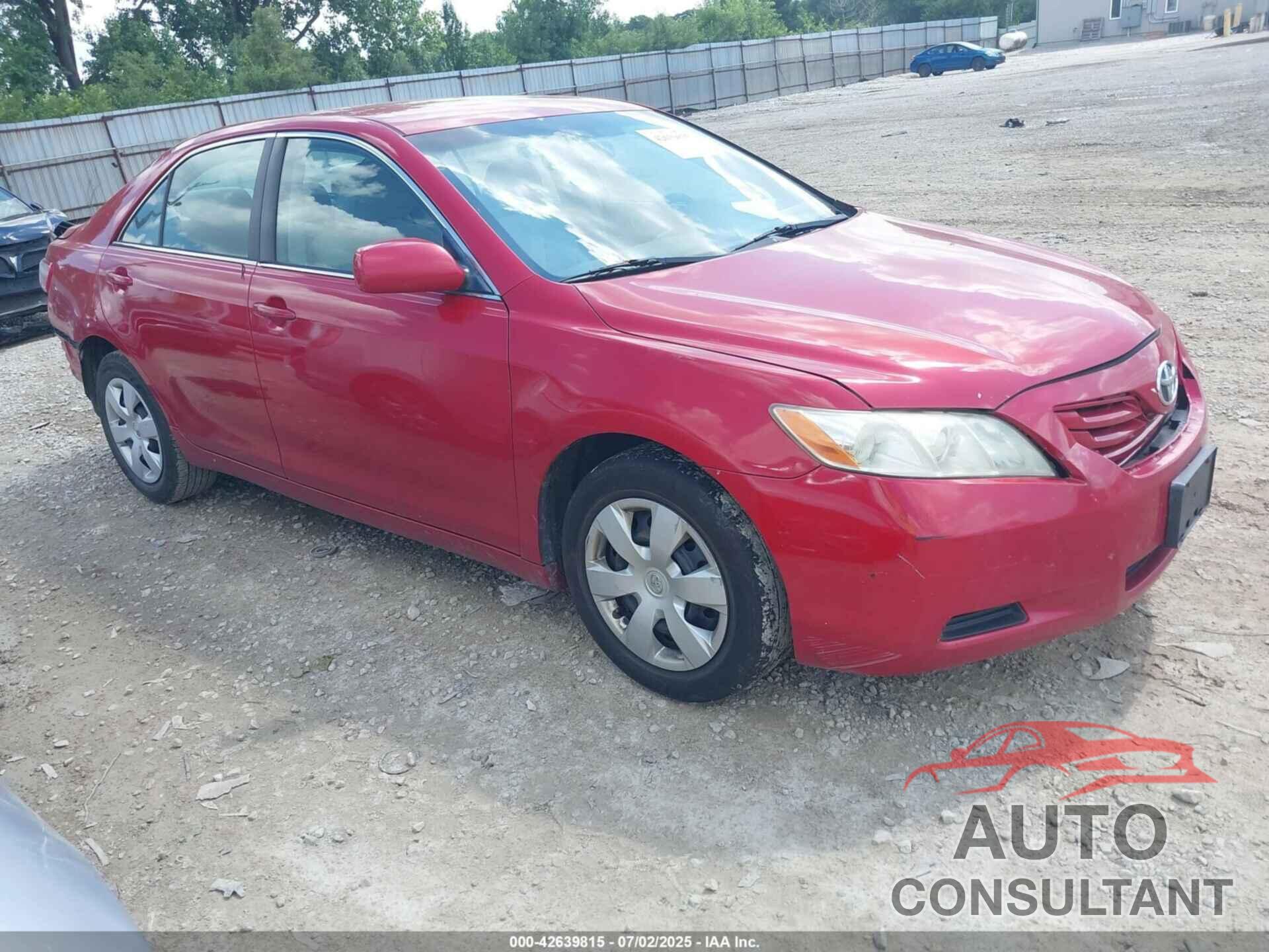 TOYOTA CAMRY 2009 - 4T4BE46K59R050653