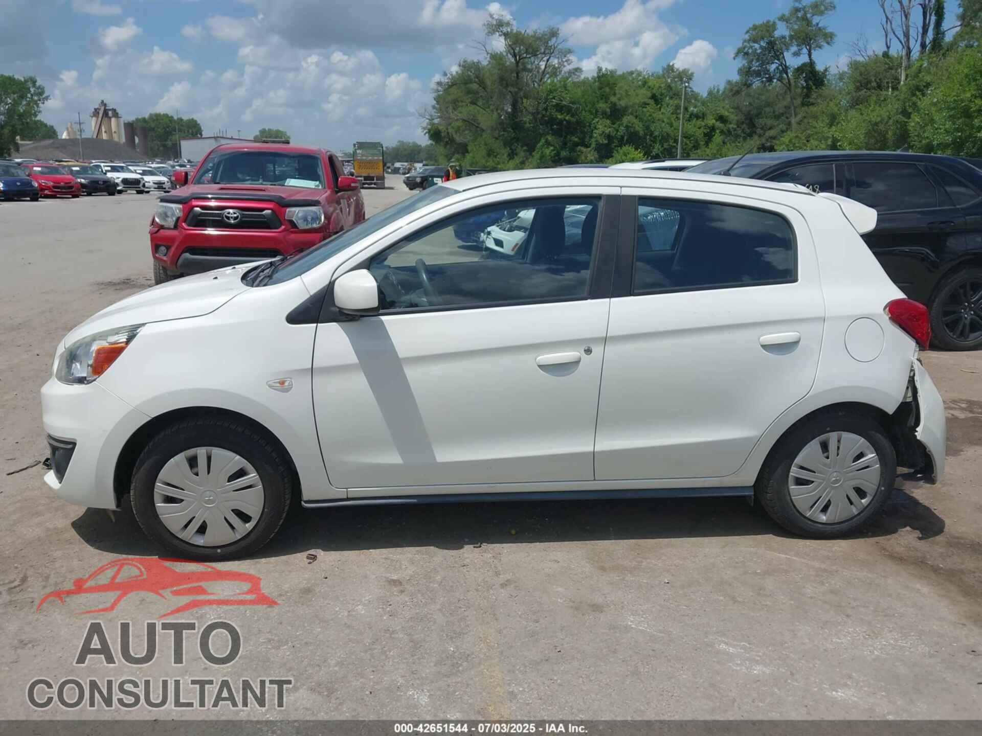 MITSUBISHI MIRAGE 2017 - ML32A3HJ7HH020444